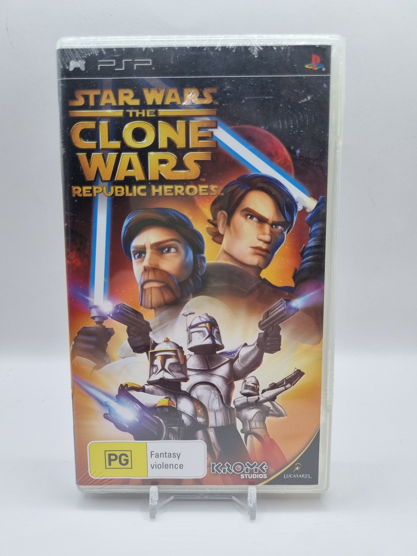Star Wars The Clone Wars Republic Heroes Sealed PSP