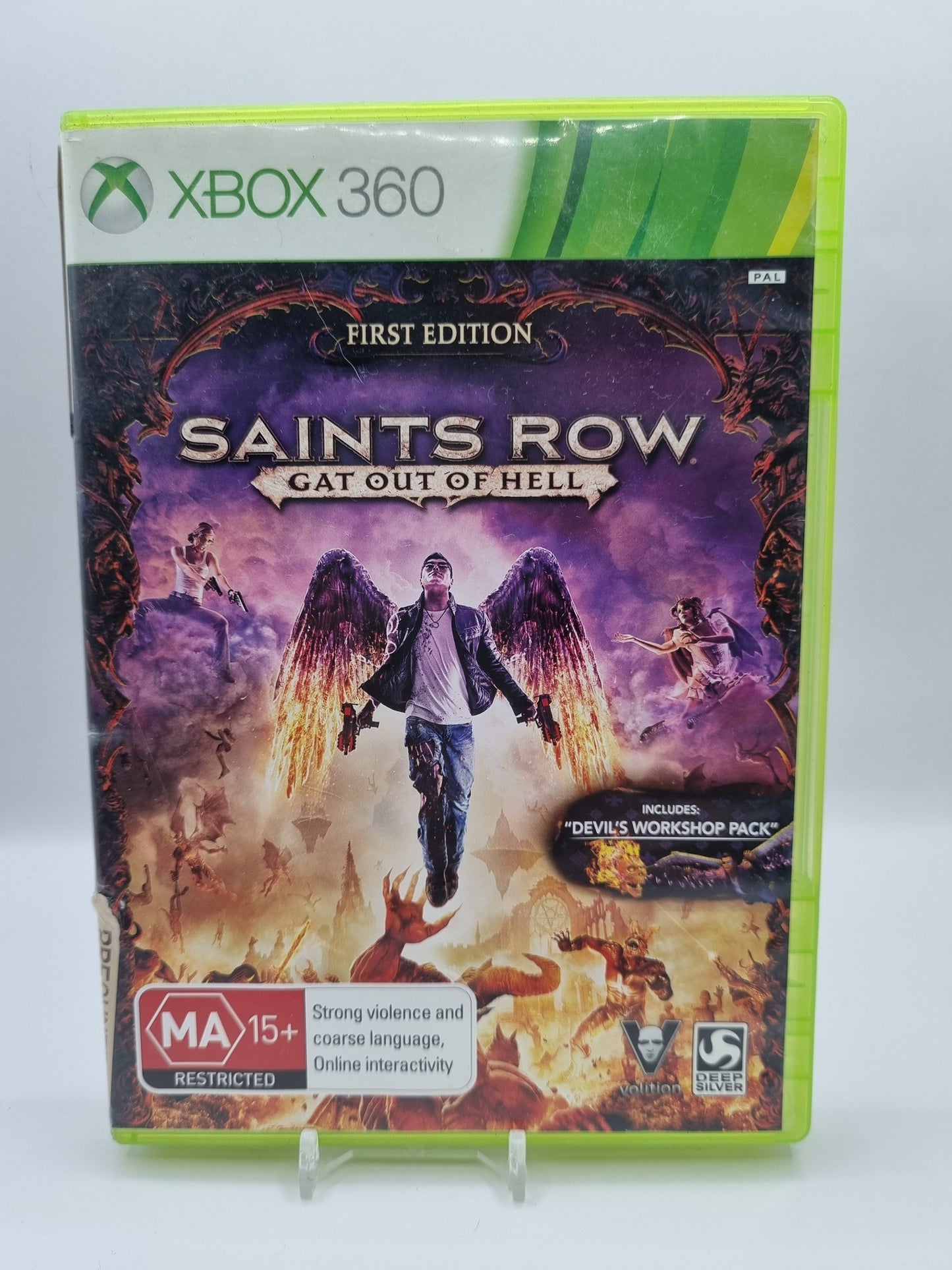 Saints Row Gat Out Of Hell Frist Edition Xbox 360