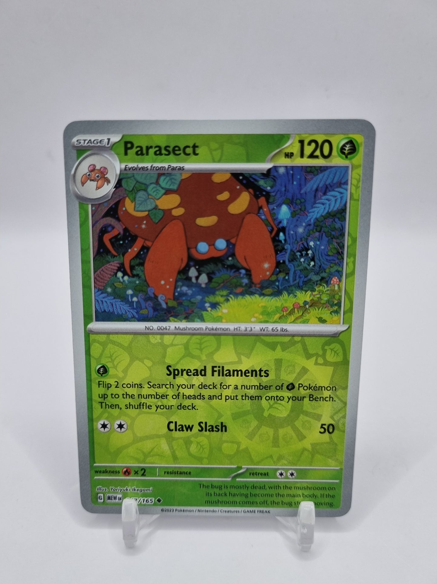 Parasect Reverse Holo 151 047/165