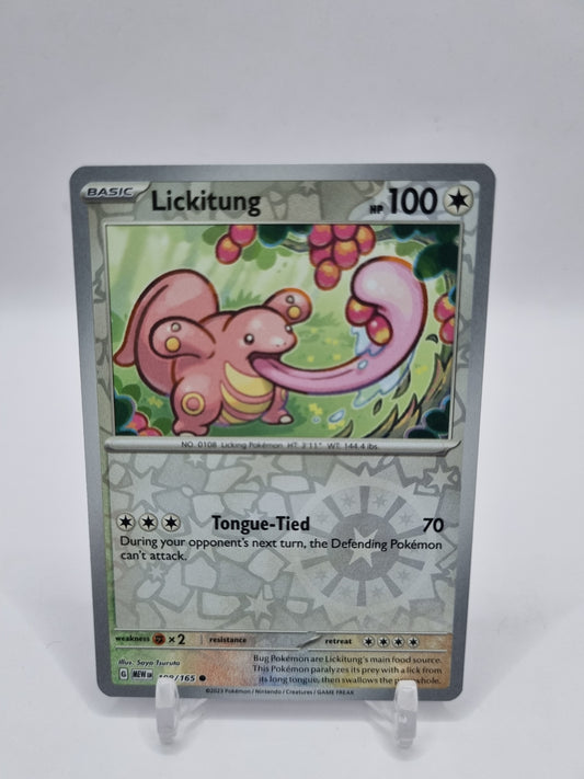 Lickitung Reverse Holo 151 108/165