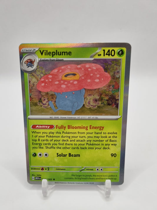 Vileplume Holo 151 045/165