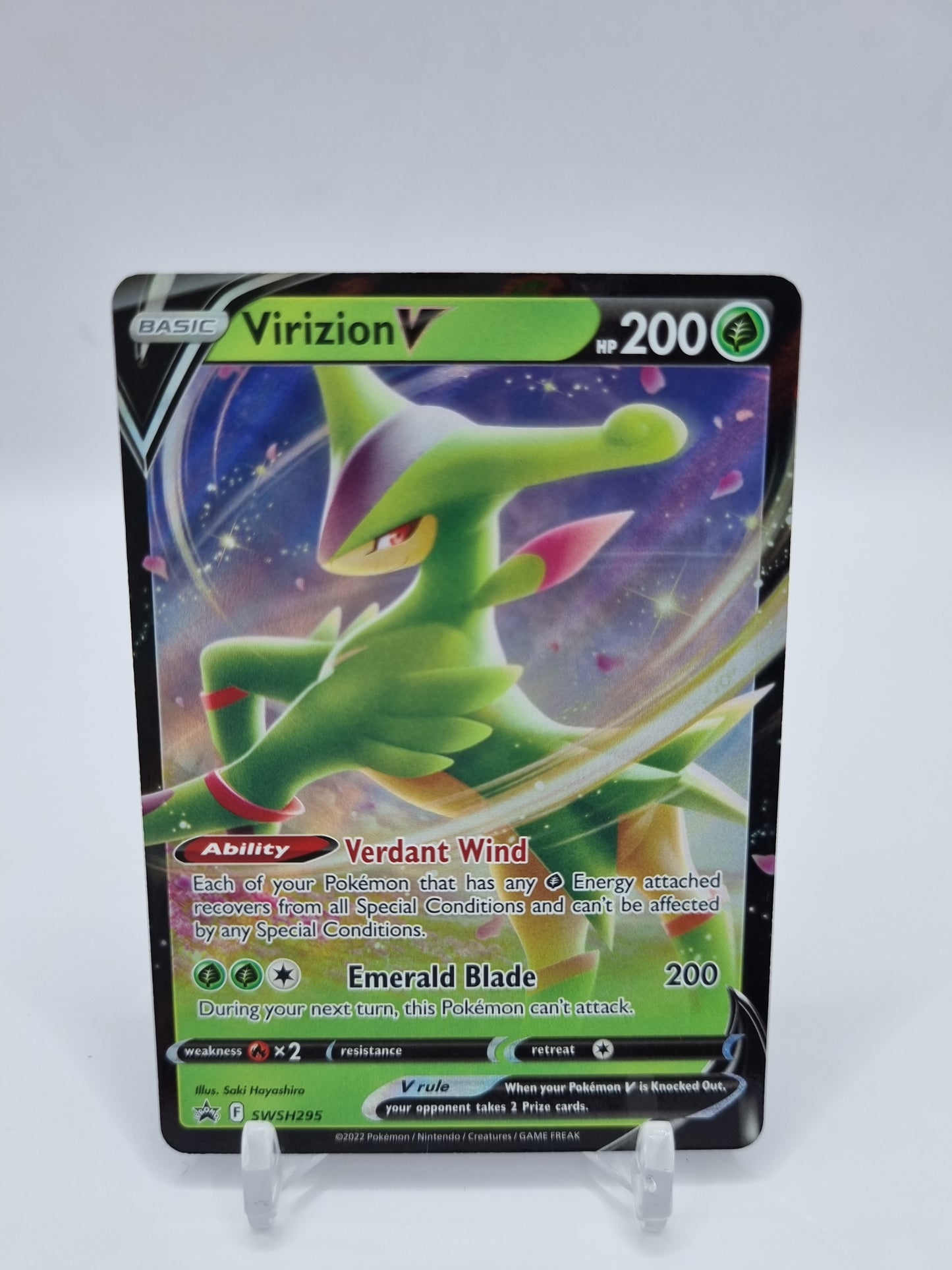 Virizion V Promo SWSH295