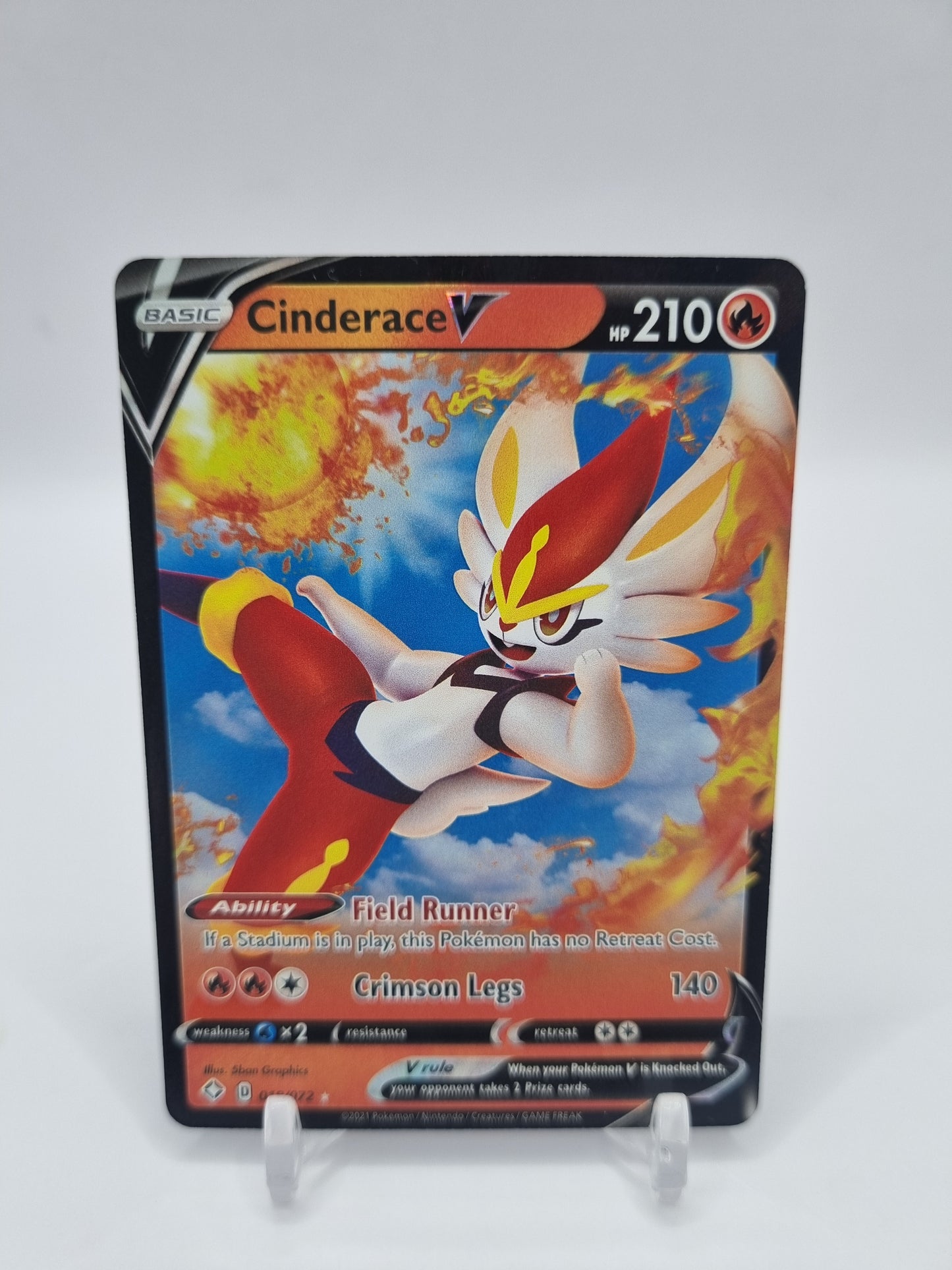 Cinderace V Shining Fates 018/072