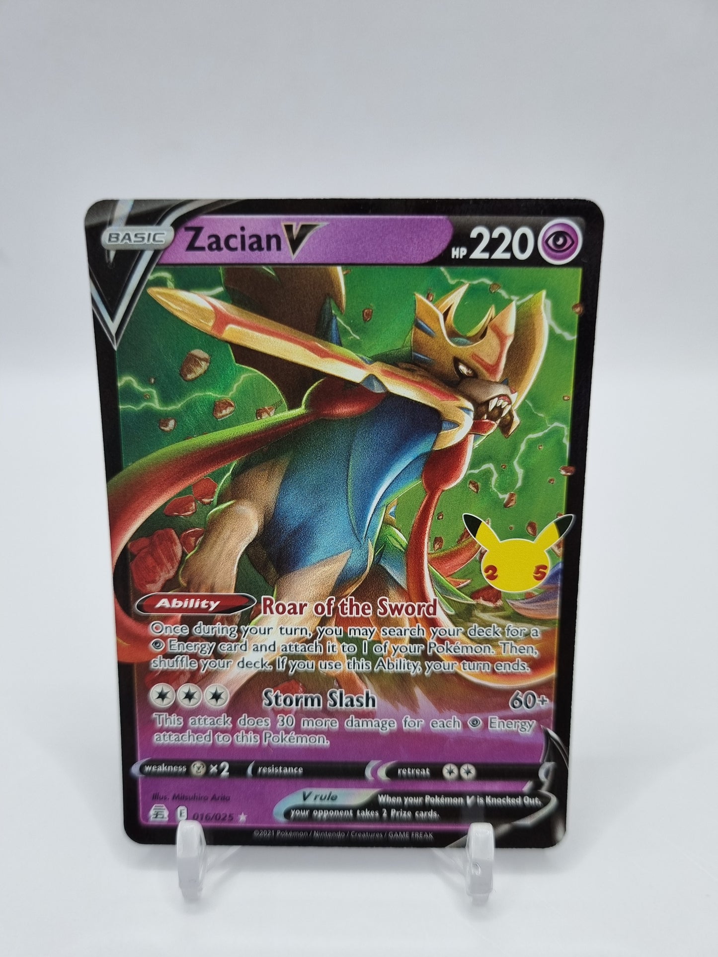 Zacian V Celebrations 015/025