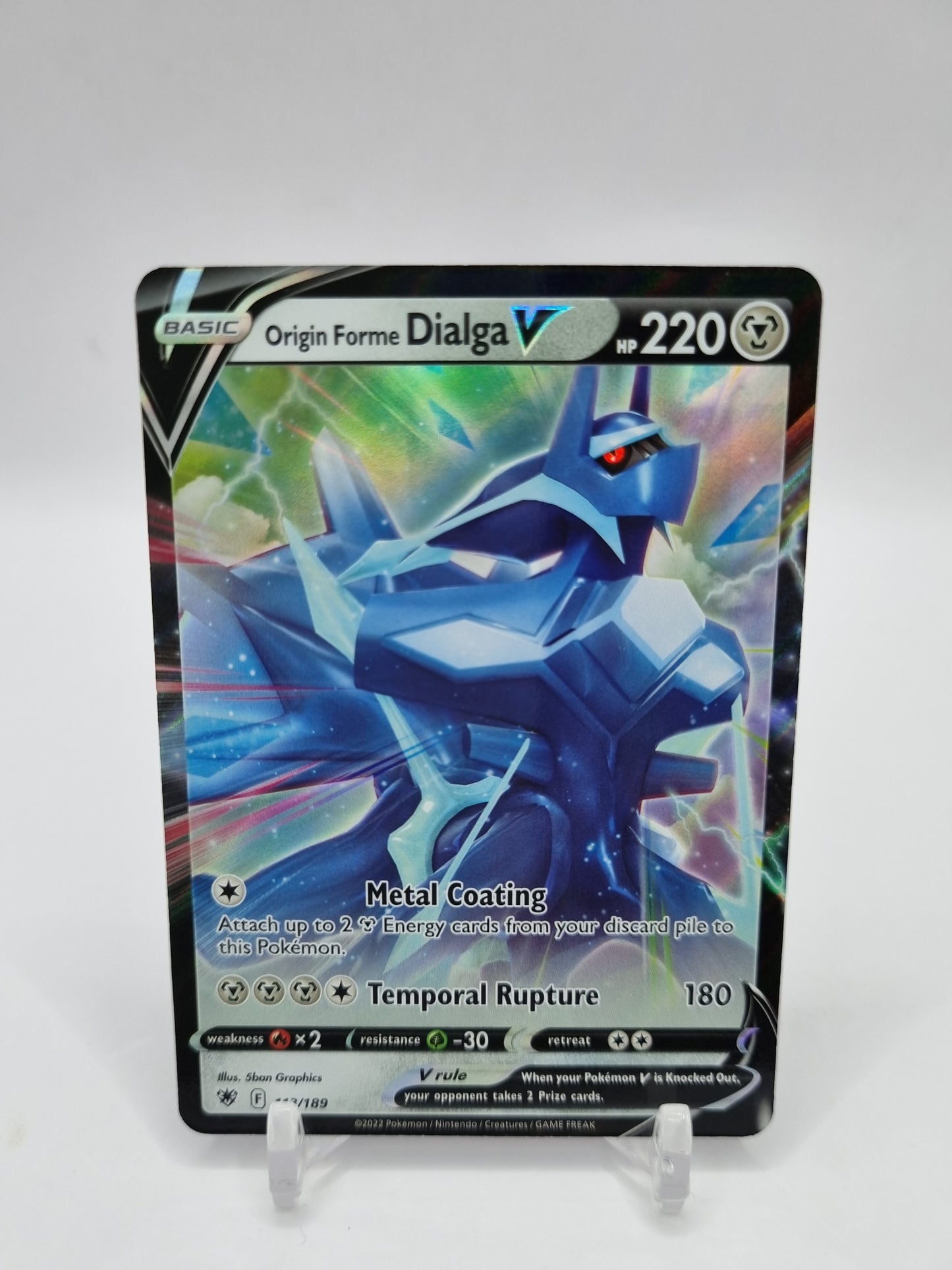 Origin Forme Dialga V Astral Radiance 113/189