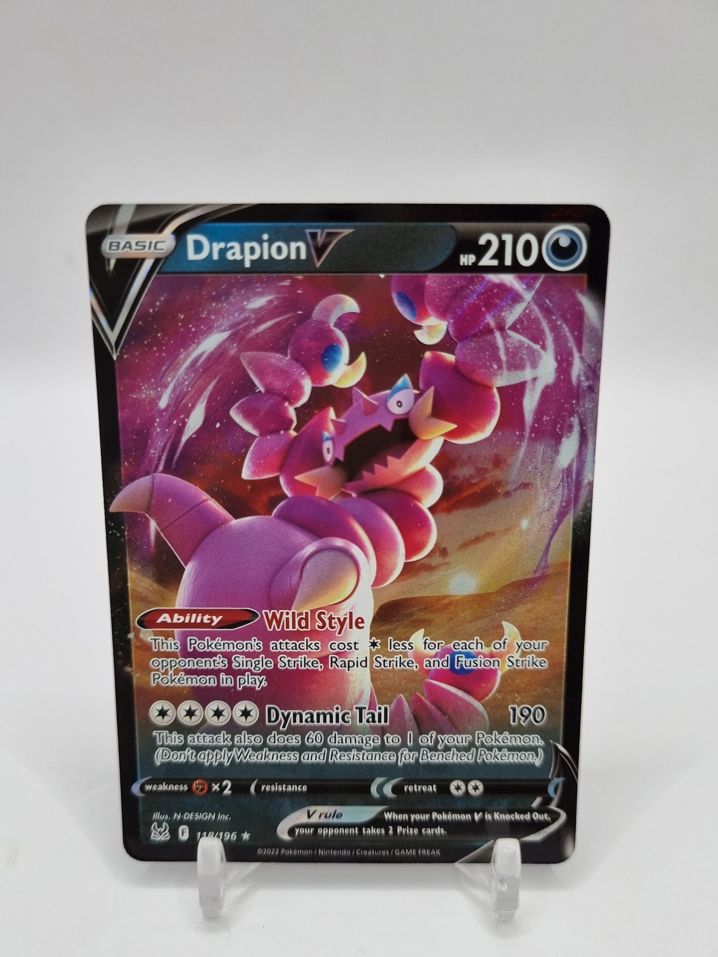 Drapion V Lost Origins 118/196