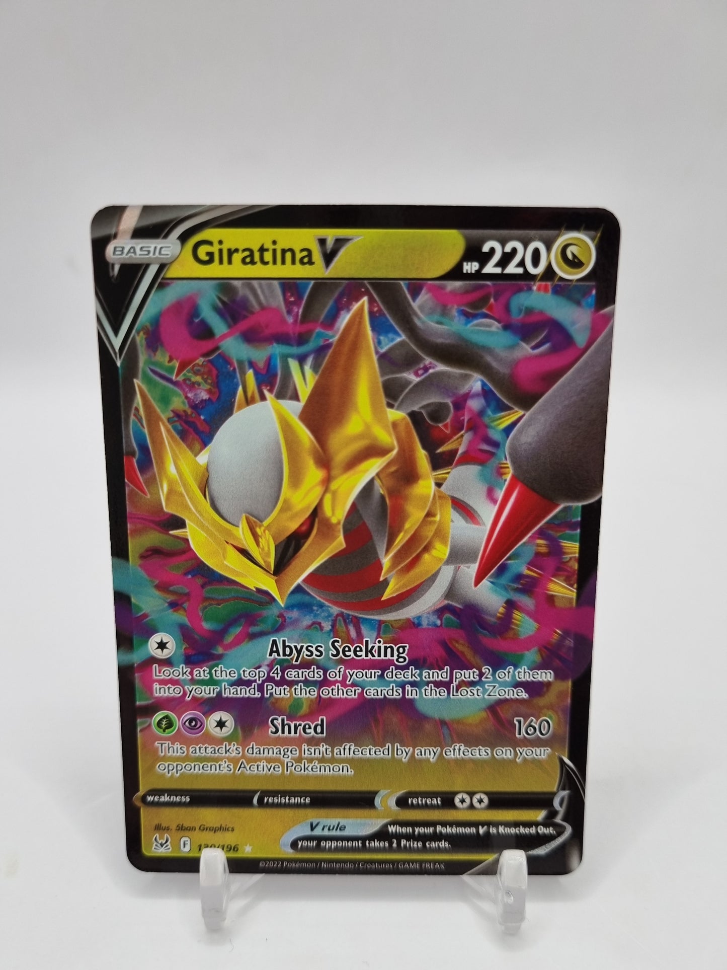 Giratina V Lost Origins 130/196