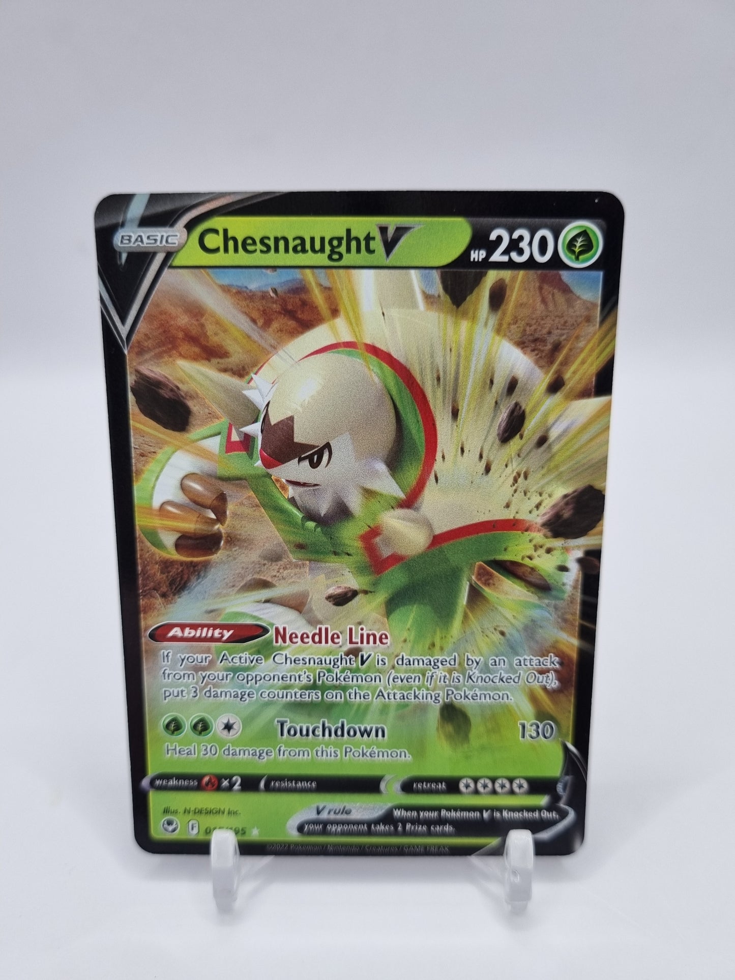 Chesnaught V Silver Tempest 015/195