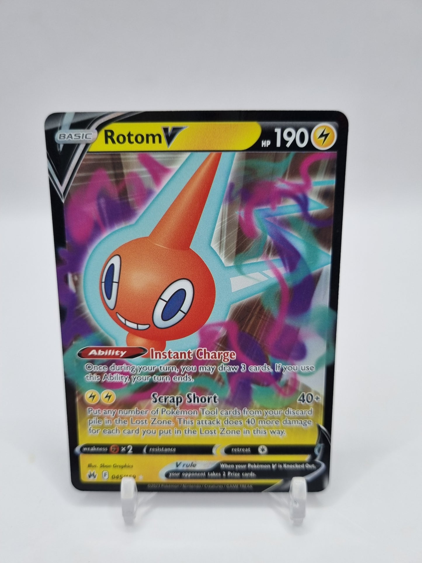Rotom V Crown Zenith 045/159