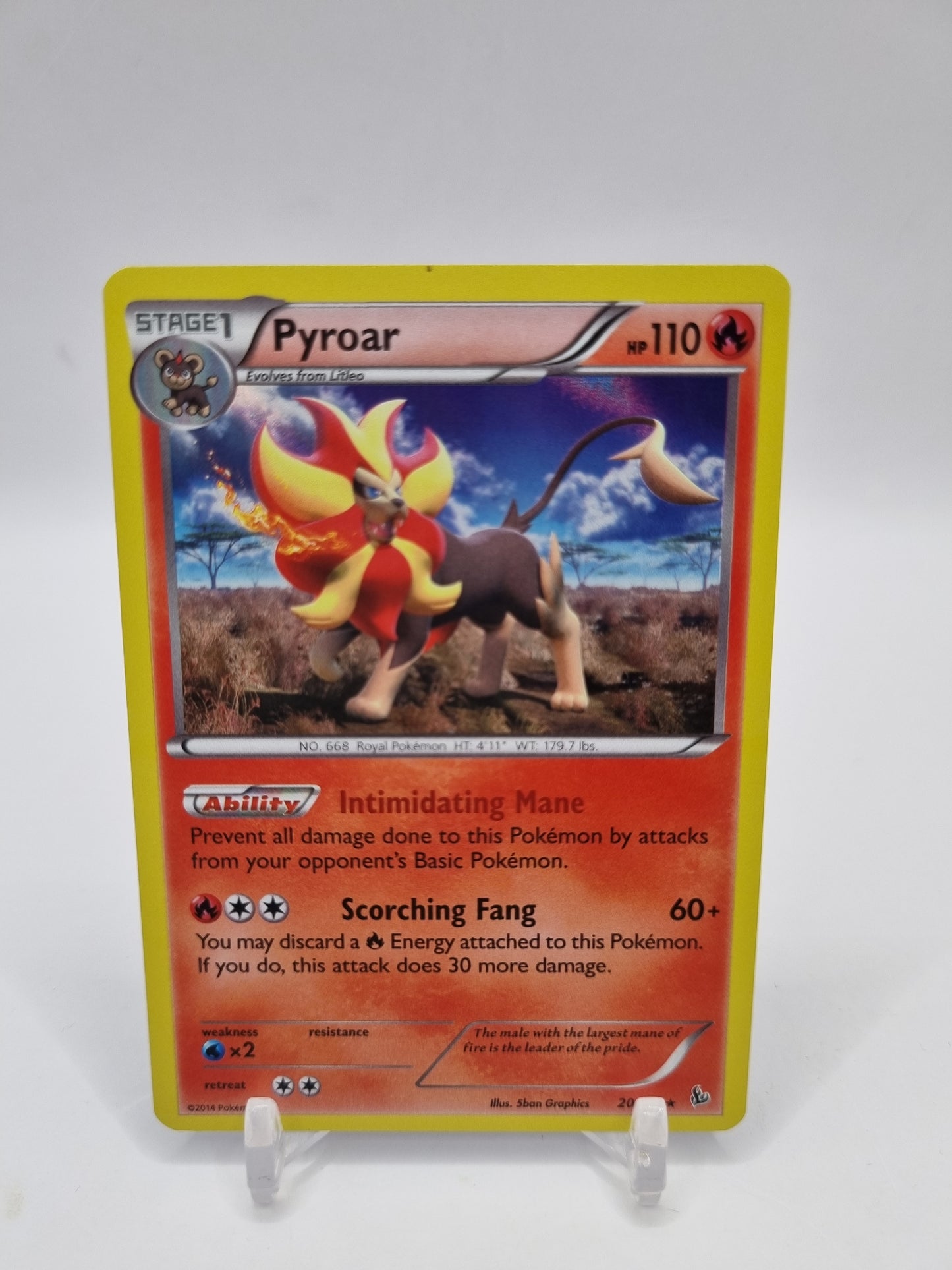 Pyroar Holo Flash Fire 20/106