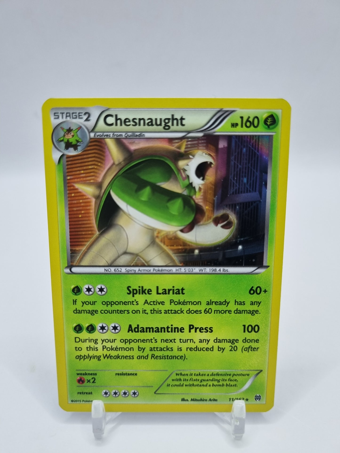 Chesnaught Holo Break Through 11/162