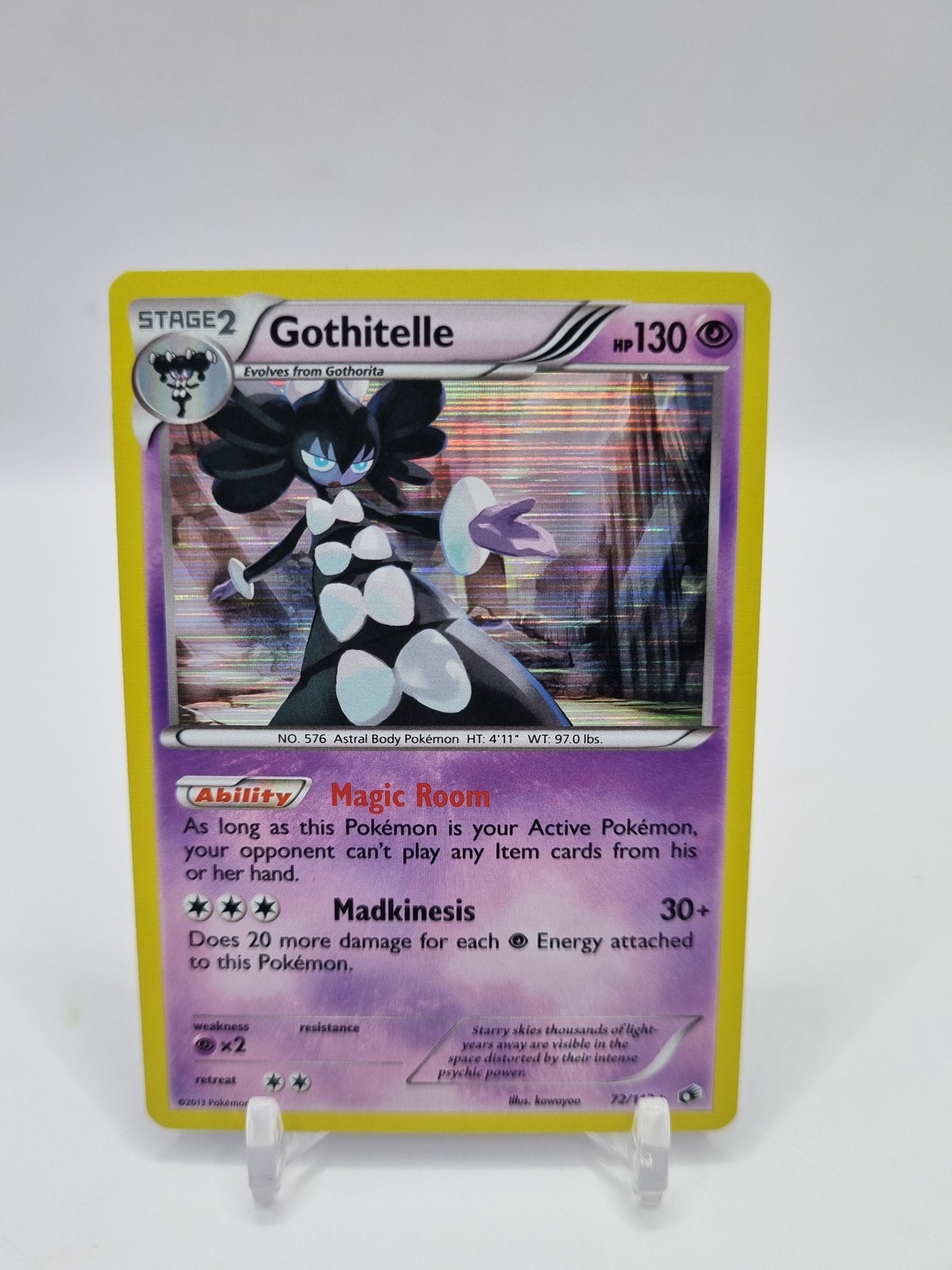 Gothitelle Holo legendary Treasures 72/113