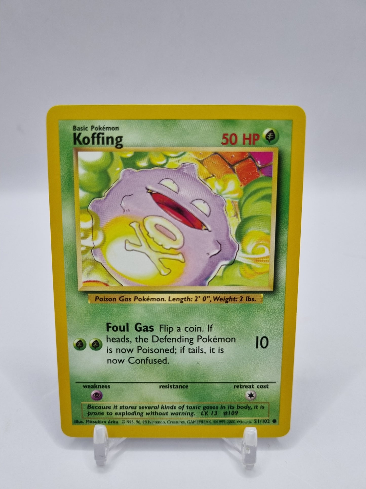 Koffing 1999-2000 4th Print Base Set 51/102