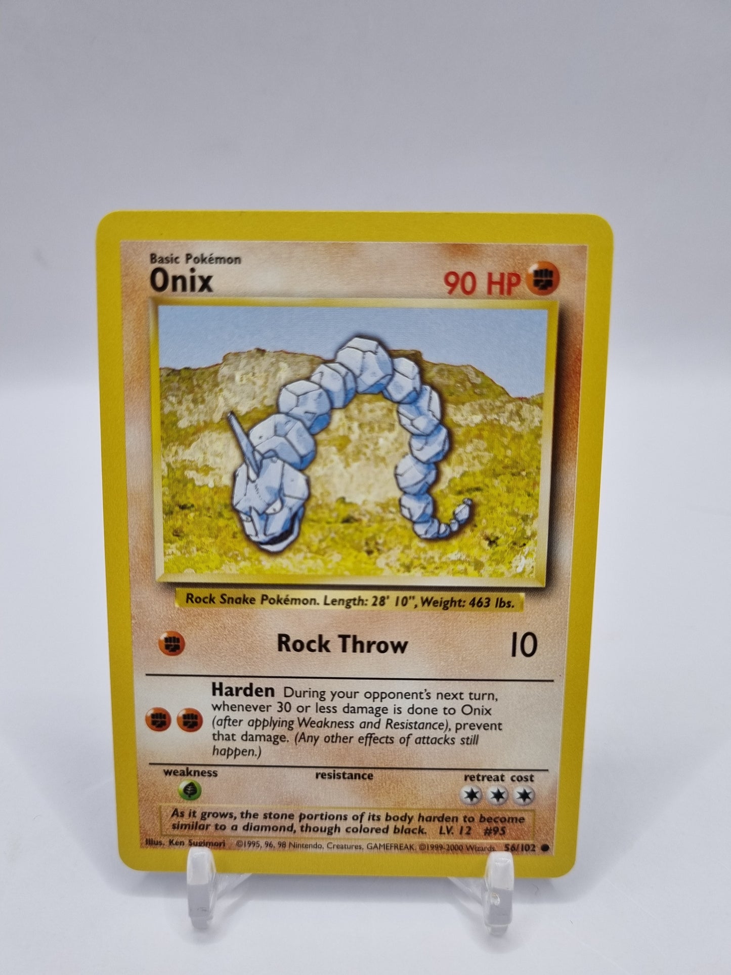 Onix 1999-2000 4th Print Base Set 56/102