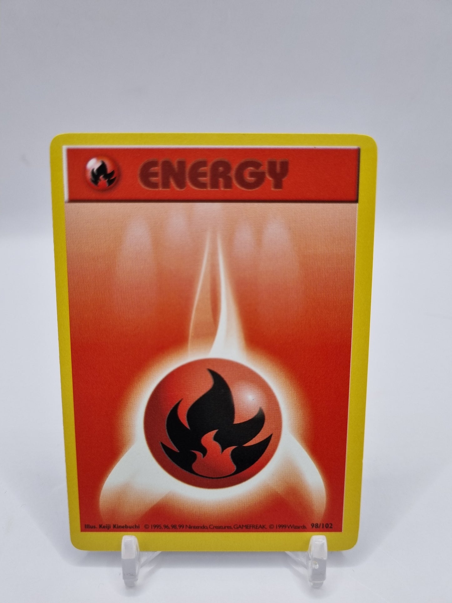 Fire Energy 1999-2000 4th Print Base Set 98/102