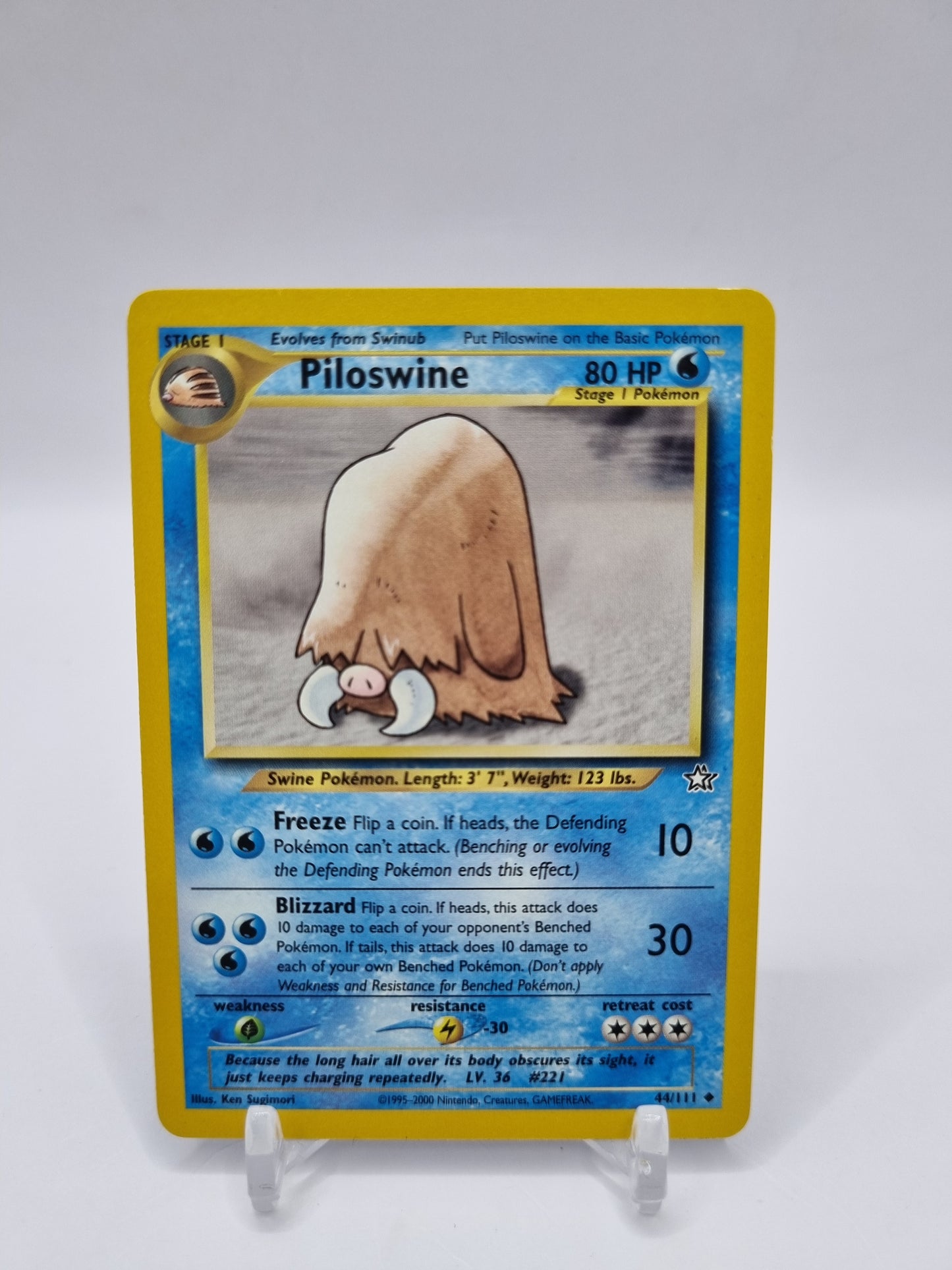Piloswine Neo Genesis 44/111
