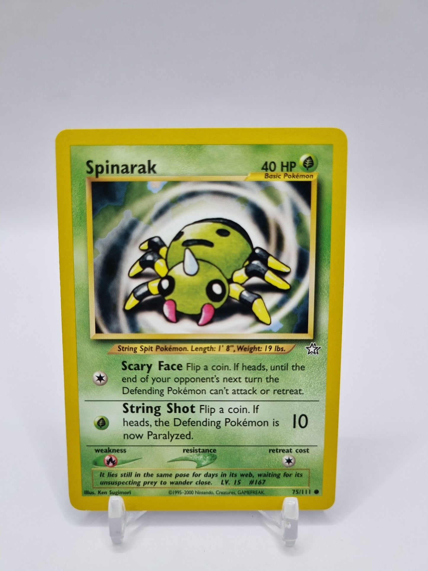 Spinarak Neo Genesis 75/111