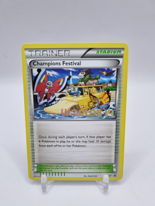 Champions Festival Worlds 2014 Stamped Promo XY27