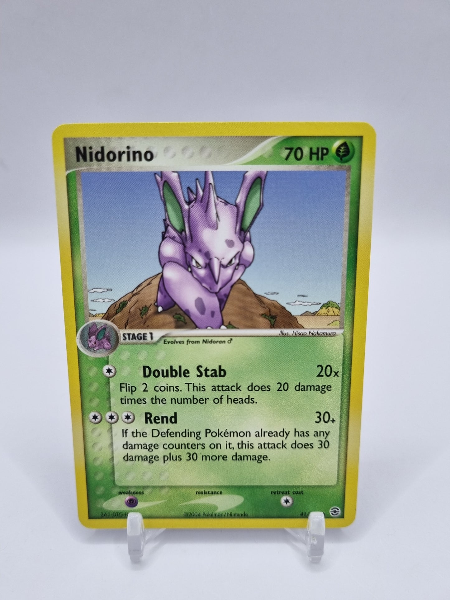 Nidorino Fire Red Leaf Green 41/112