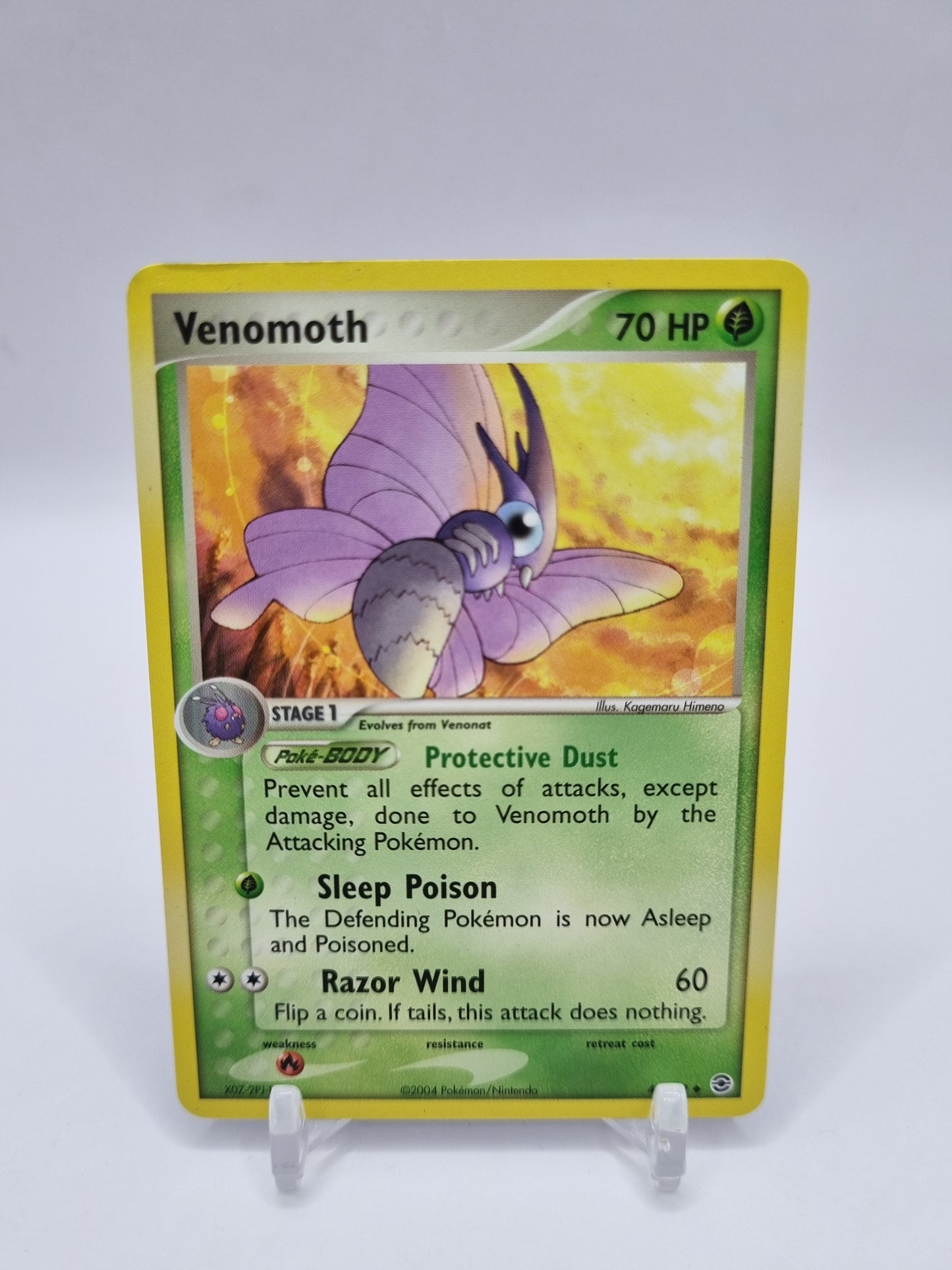 Venomoth Fire Red Leaf Green 49/112