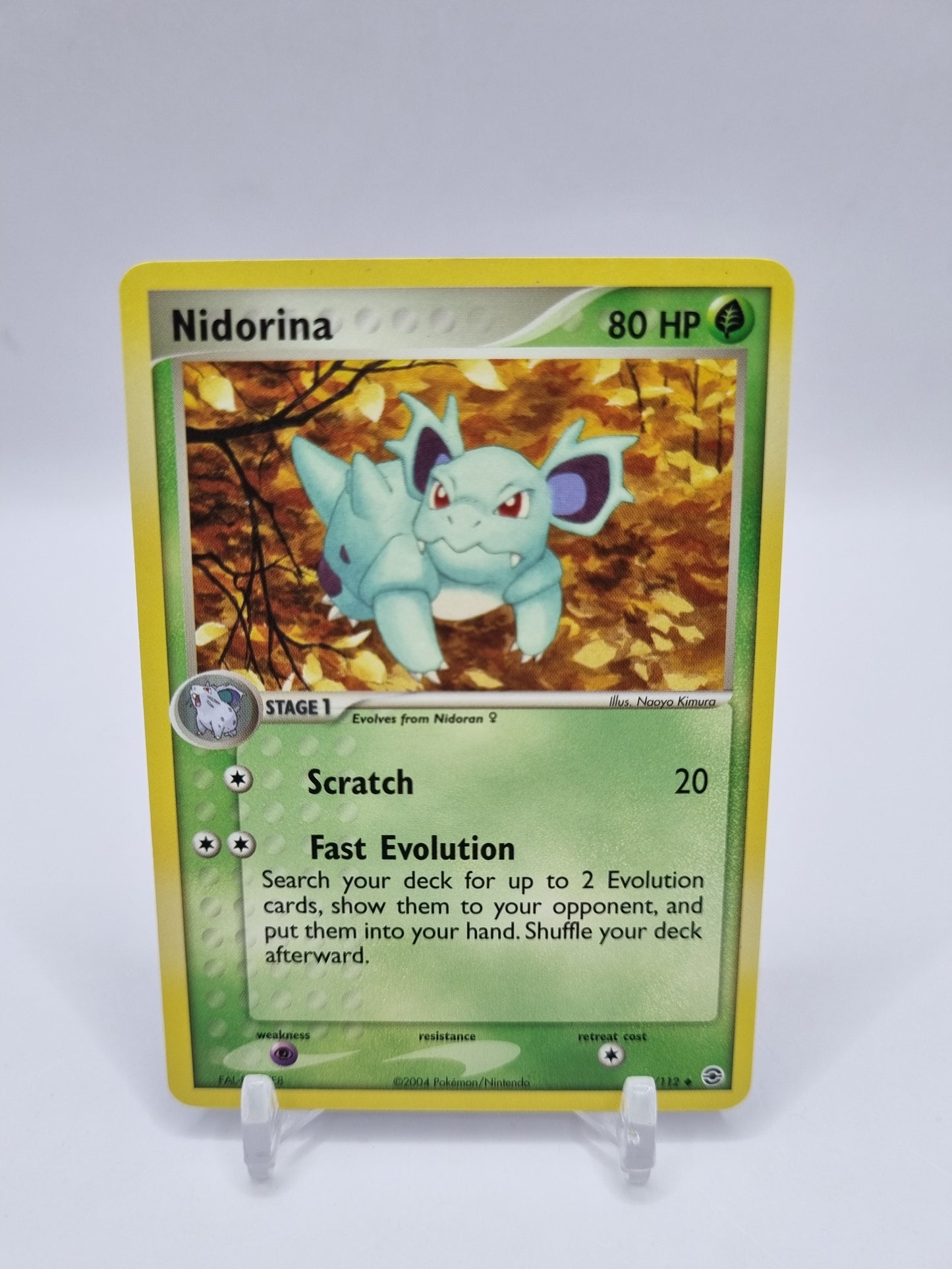 Nidorina Fire Red Leaf Green 40/112