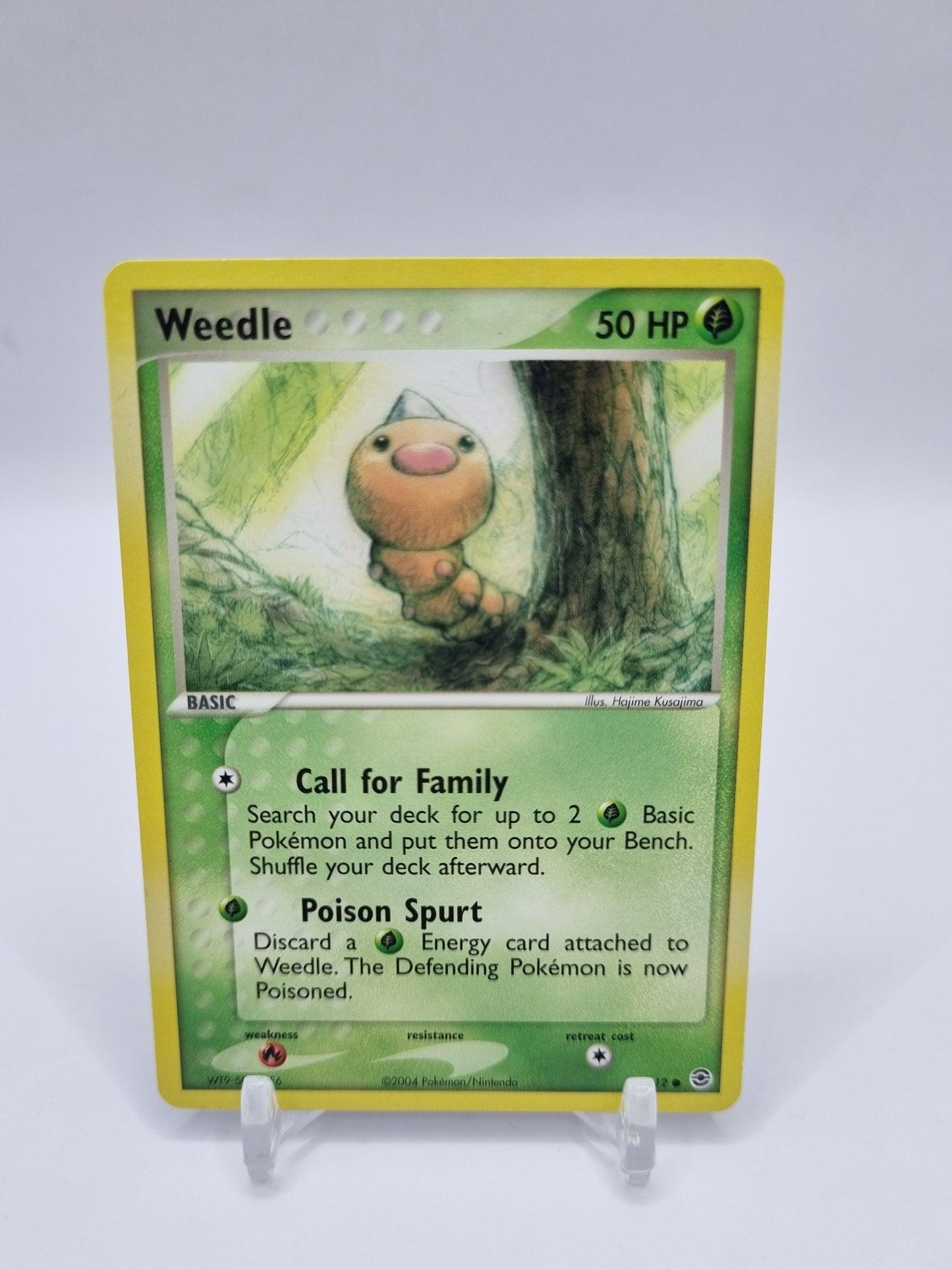 Weedle Fire Red Leaf Green 86/112
