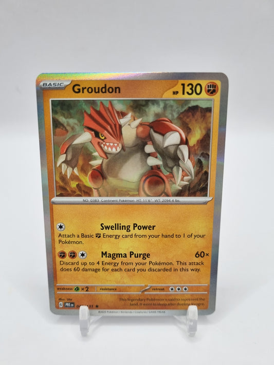 Groudon Holo Prismatic Evolutions 049/131