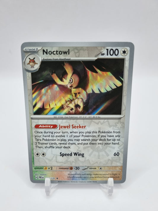 Noctowl Reverse Holo Prismatic Evolutions 078/131