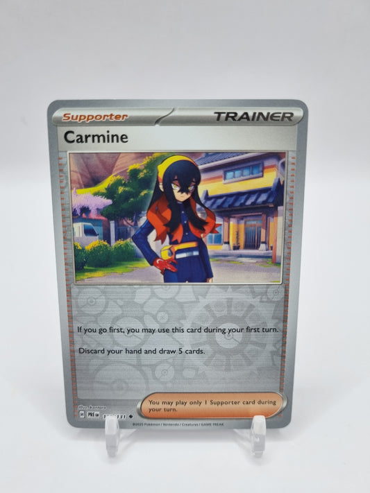 Carmine Reverse Holo Prismatic Evolutions 103/131