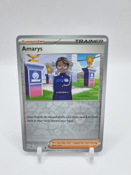 Amarys Reverse Holo Prismatic Evolutions 093/131