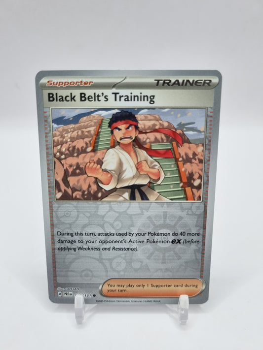 Black Belt's Training Reverse Holo Prismatic Evolutions 098/131