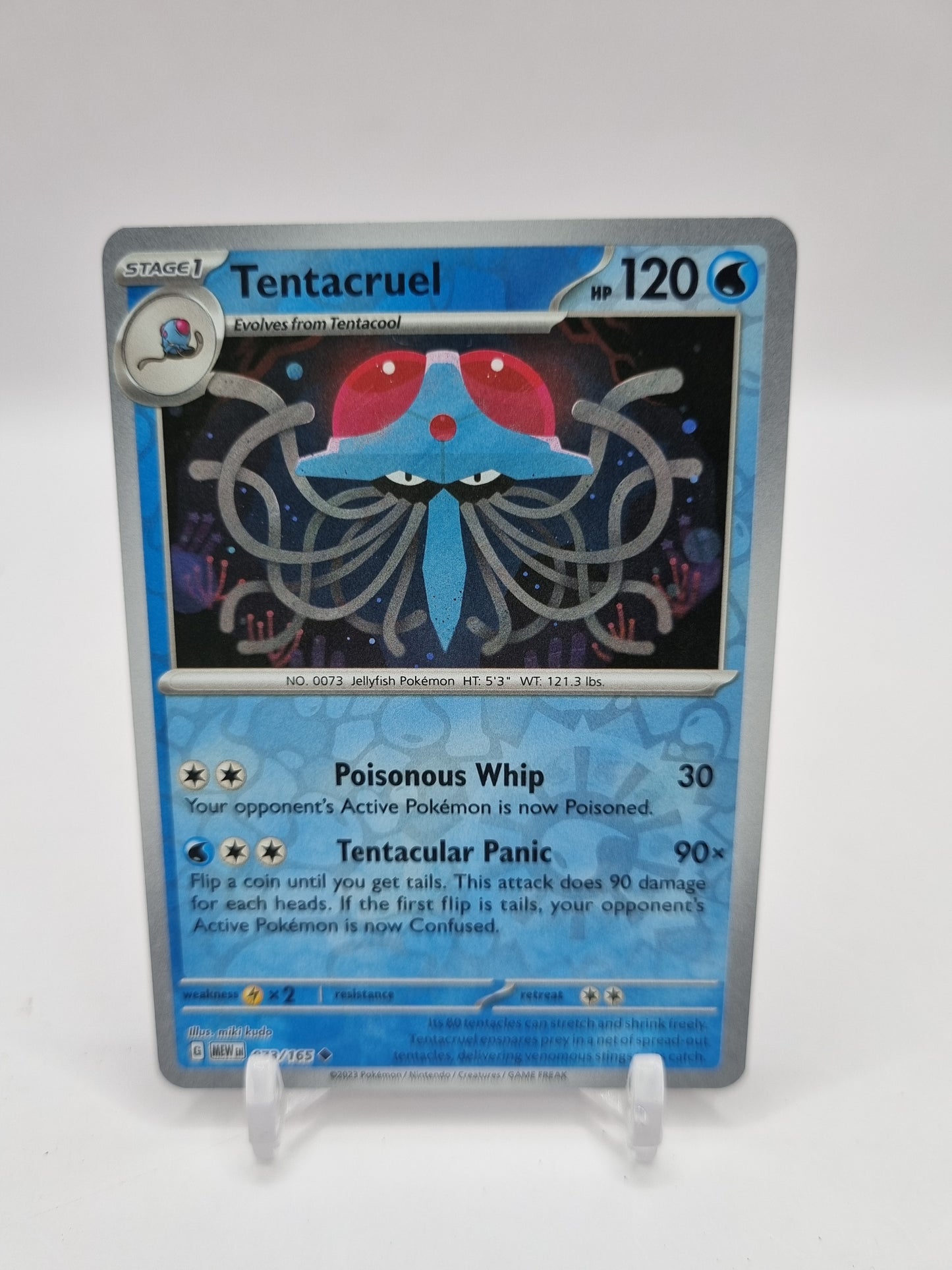 Tentacruel Reverse Holo 151 073/165