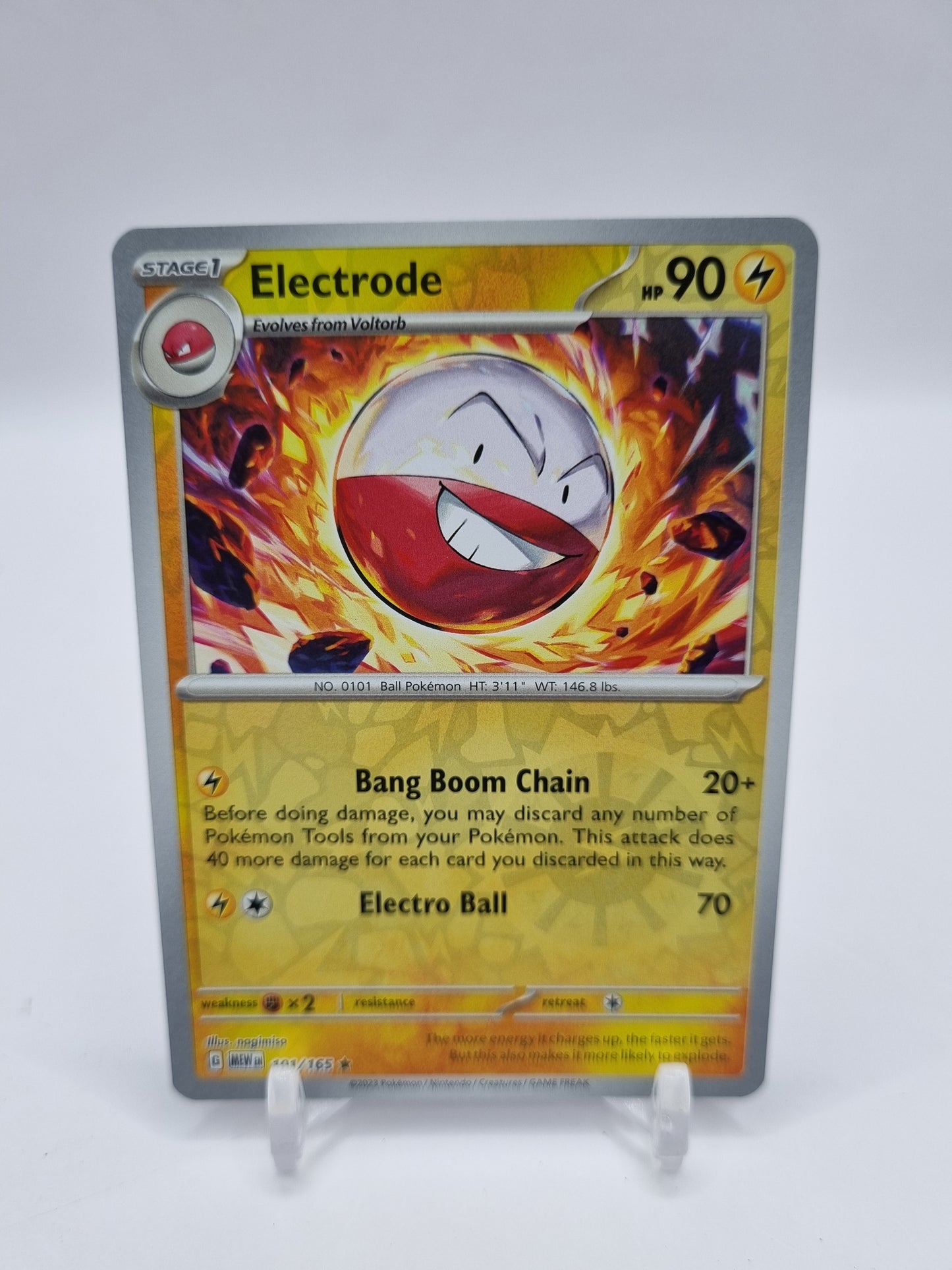 Electrode Reverse Holo 151 101/165
