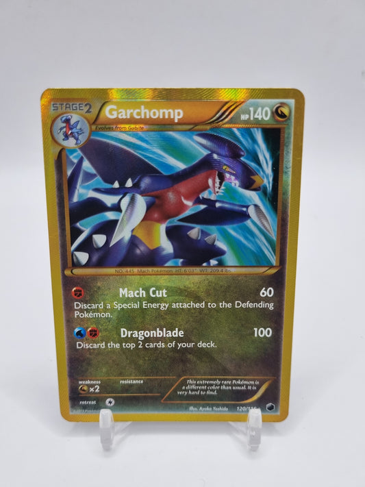 Garchomp Gold Secret Rare Plasma Freeze 120/116