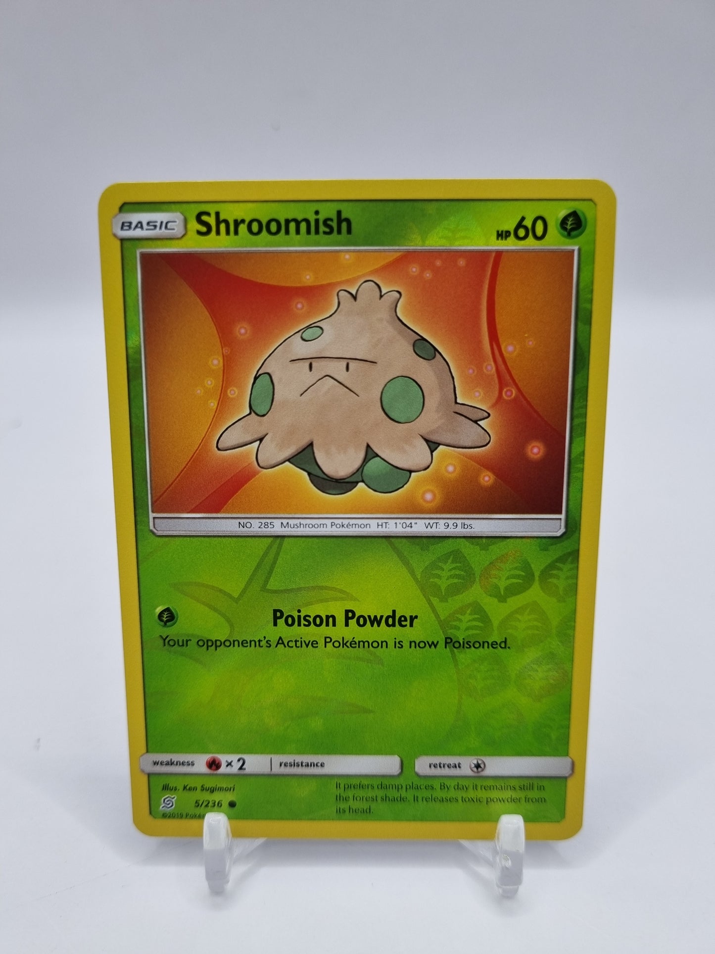Shroomish Reverse Holo Unified Minds 5/236