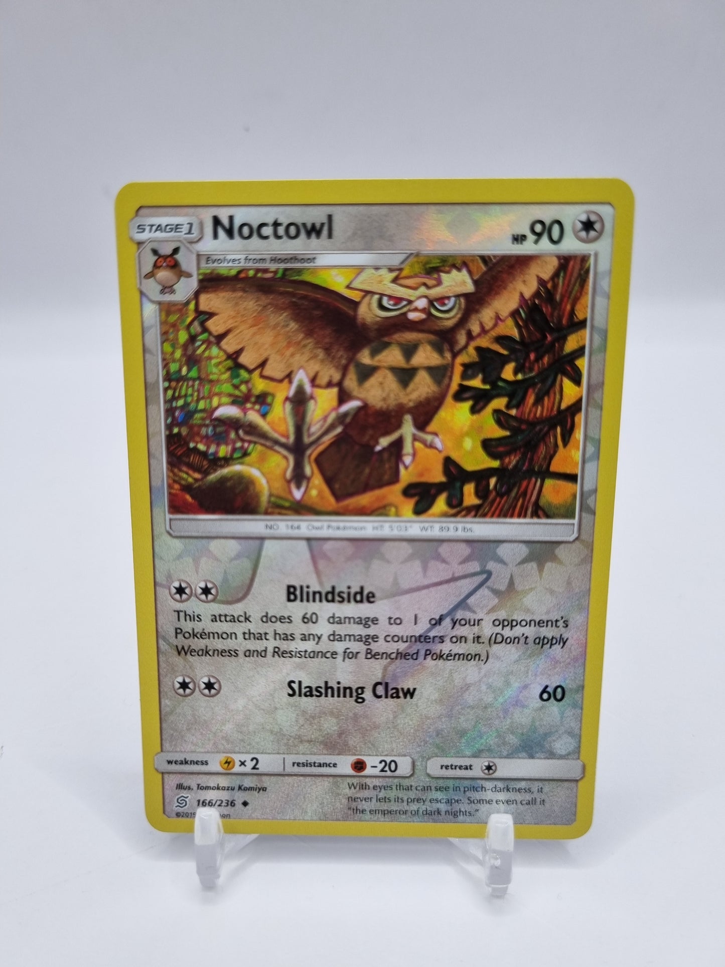 Noctowl Reverse Holo Unified Minds 166/236