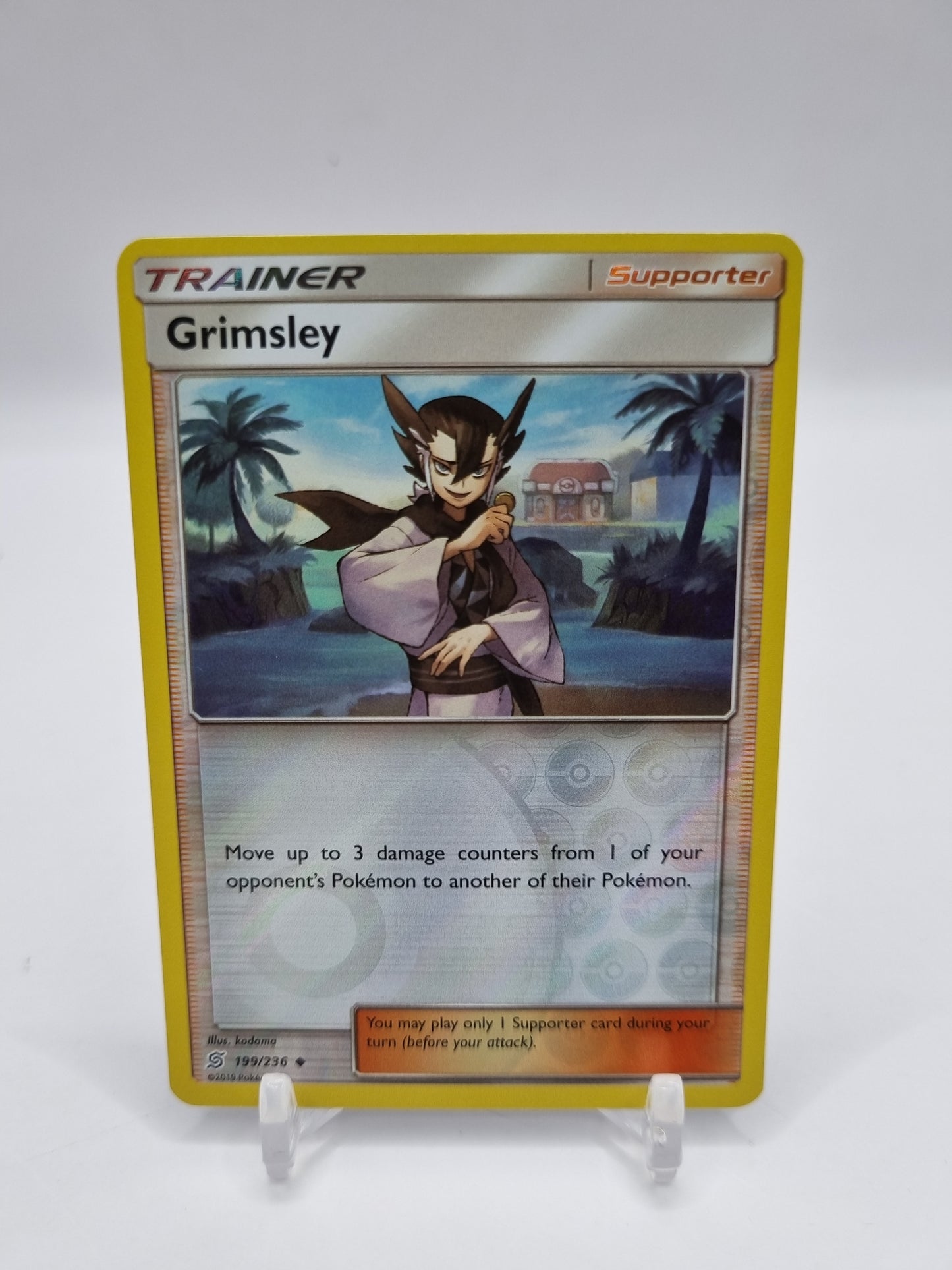 Grimsley Reverse Holo Unified Minds 199/236