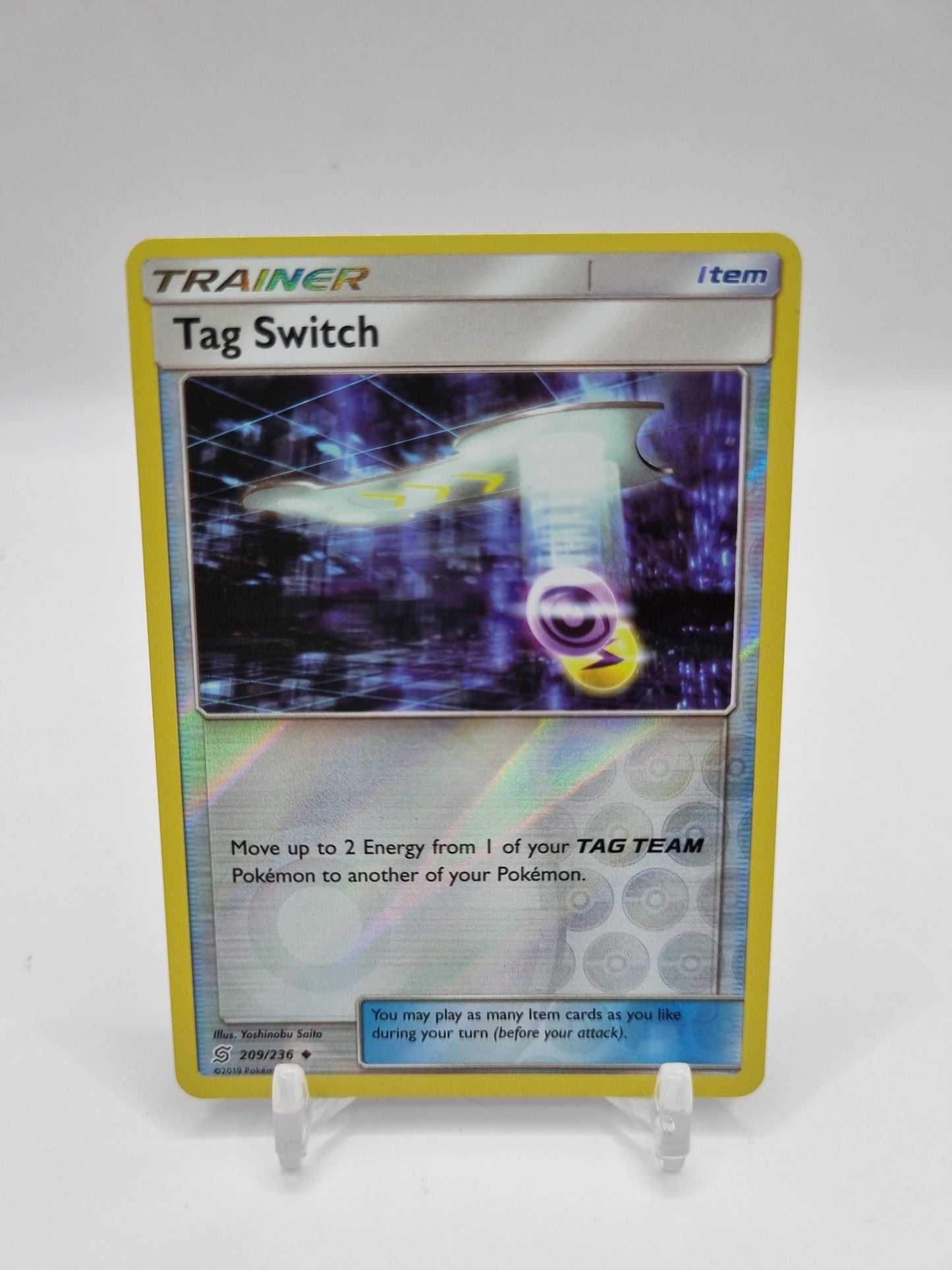 Tag Switch Reverse Holo Unified Minds 209/236