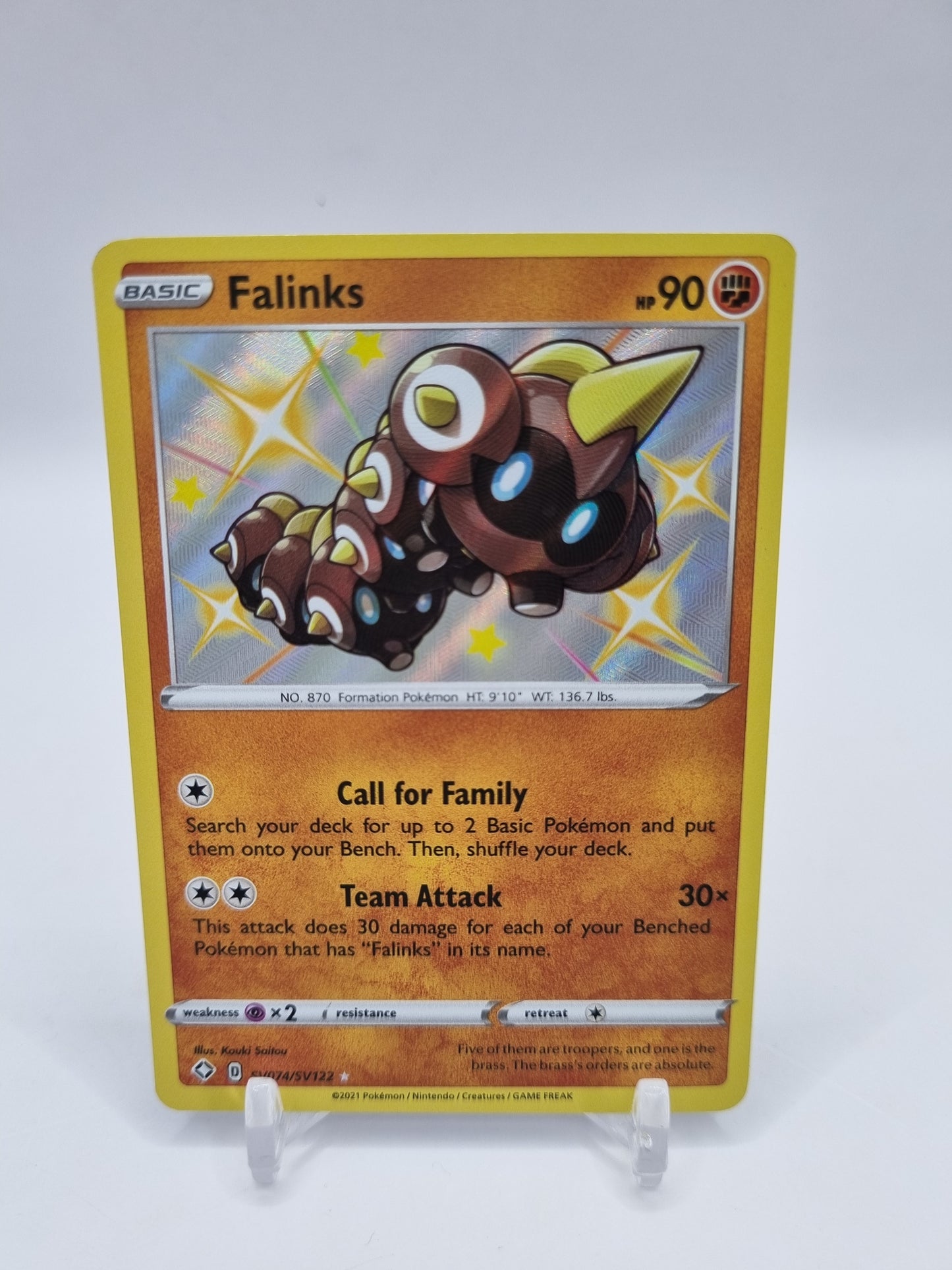 Falinks Shiny Shining Fates SV074/SV122