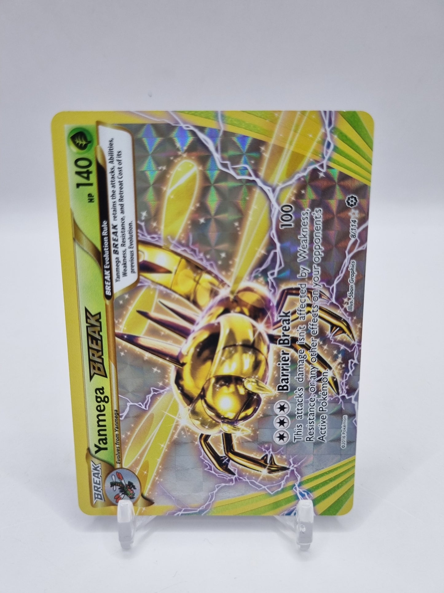 Yanmega Break XY Steam Siege 8/114