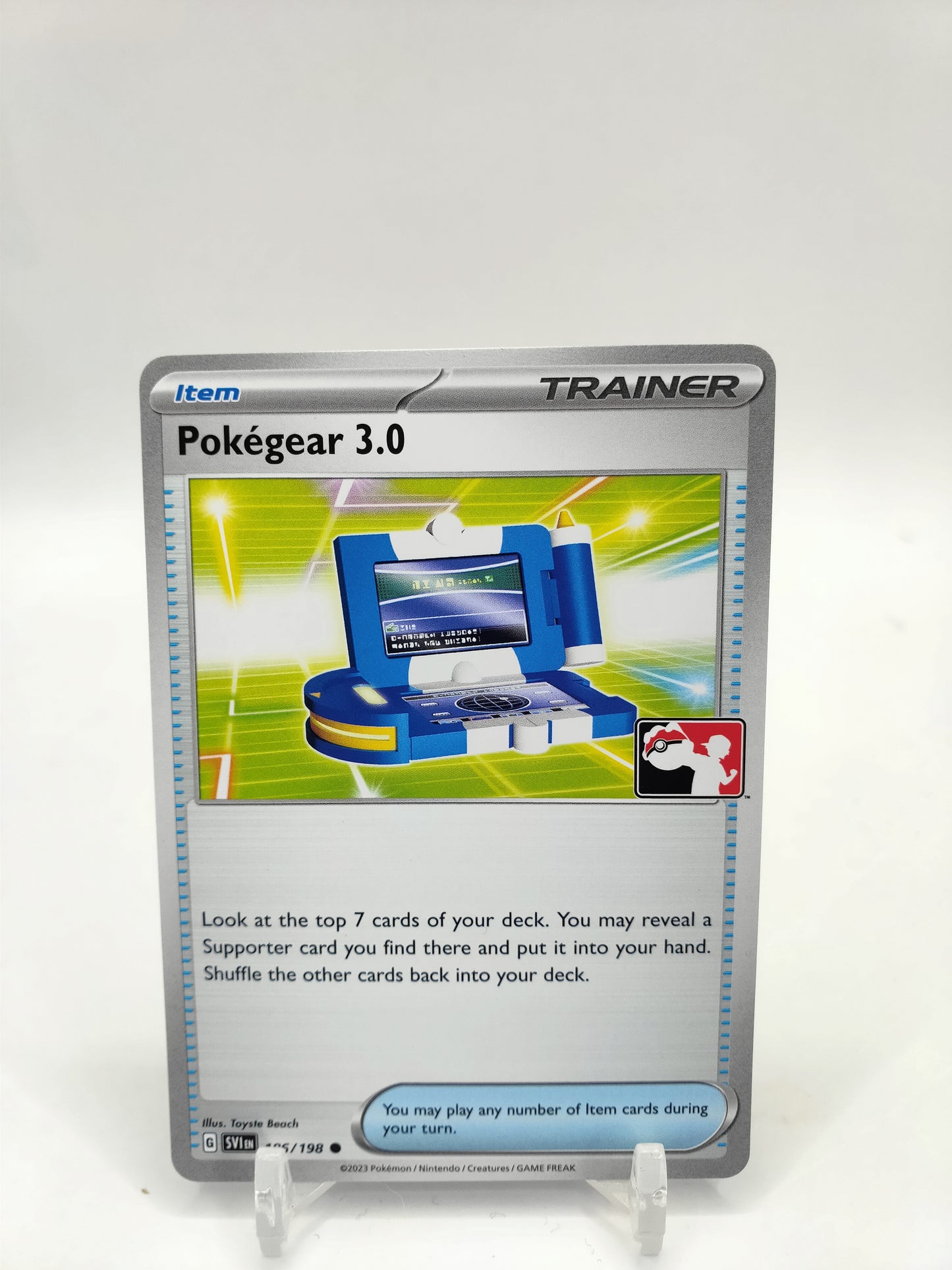 Pokegear 3.0 Non Holo Prize Pack 3 186/198
