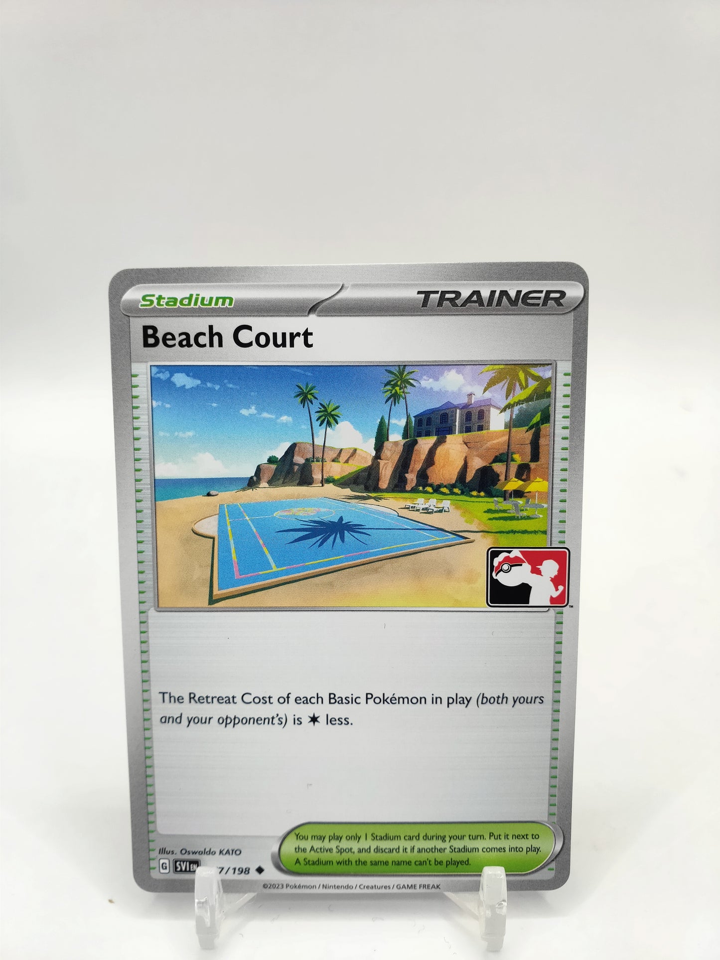 Beach Court Non Holo Prize Pack 3 167/198
