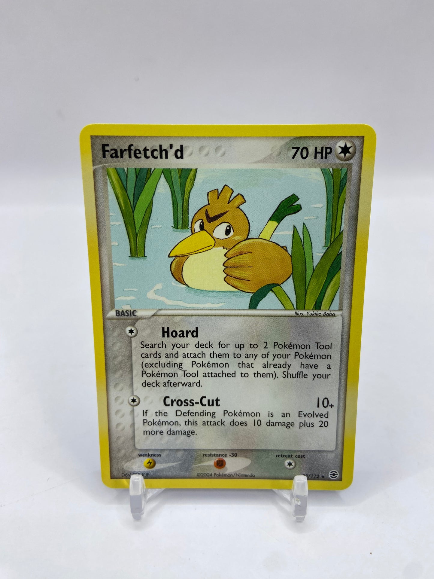 Farfetch'd Rare Fire Red Leaf Green 23/112