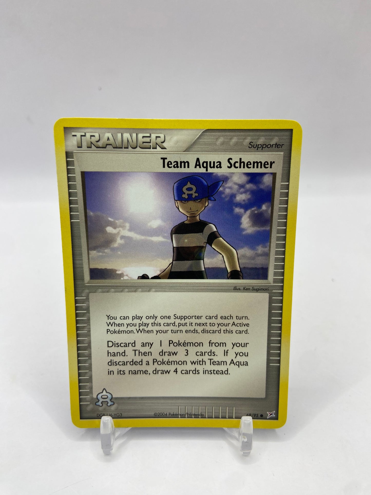 Team Aqua Schemer EX Team Magma VS Team Aqua 69/95