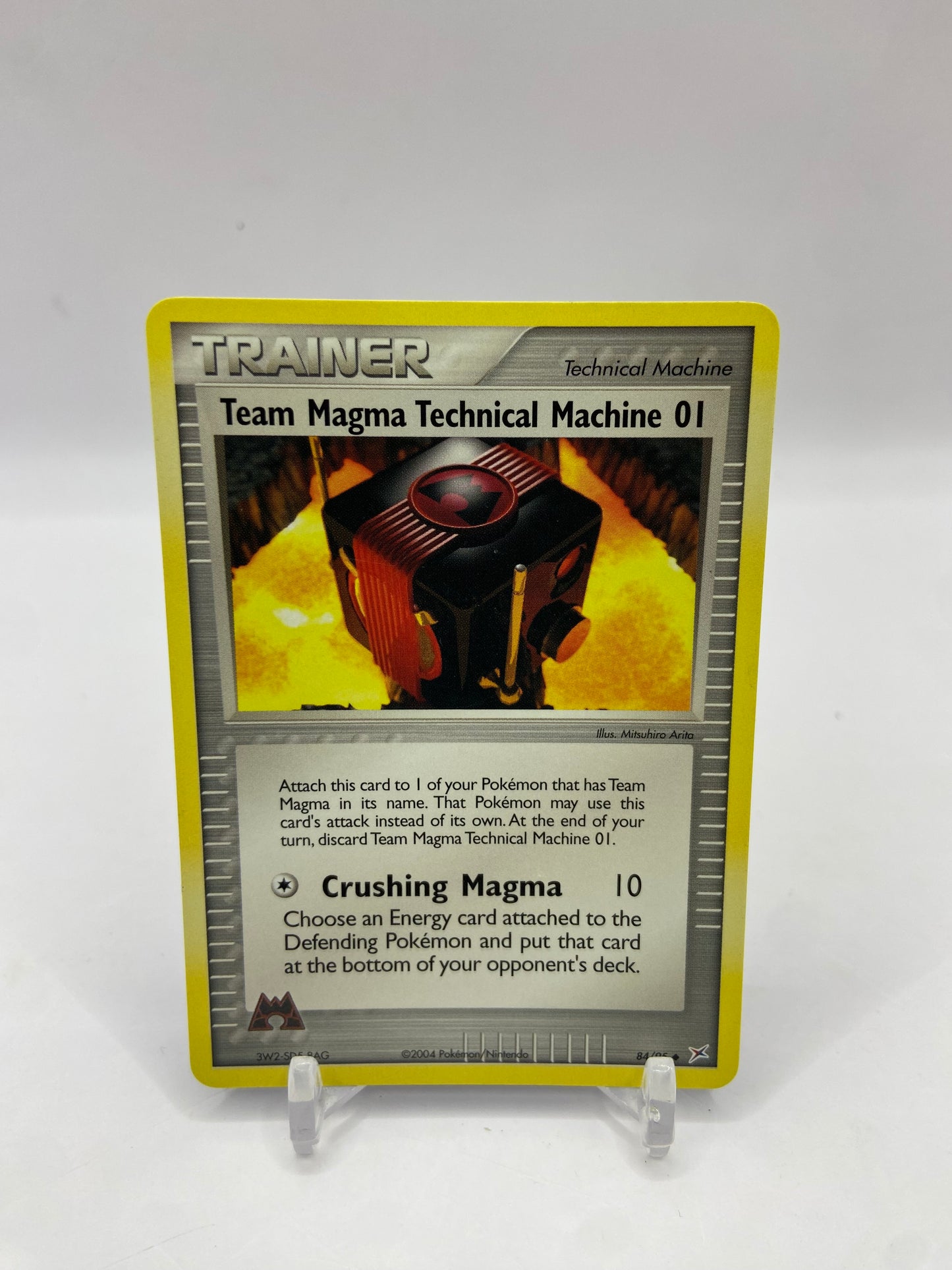 Team Magma Technical Machine 01 EX Team Magma VS Team Aqua 84/95