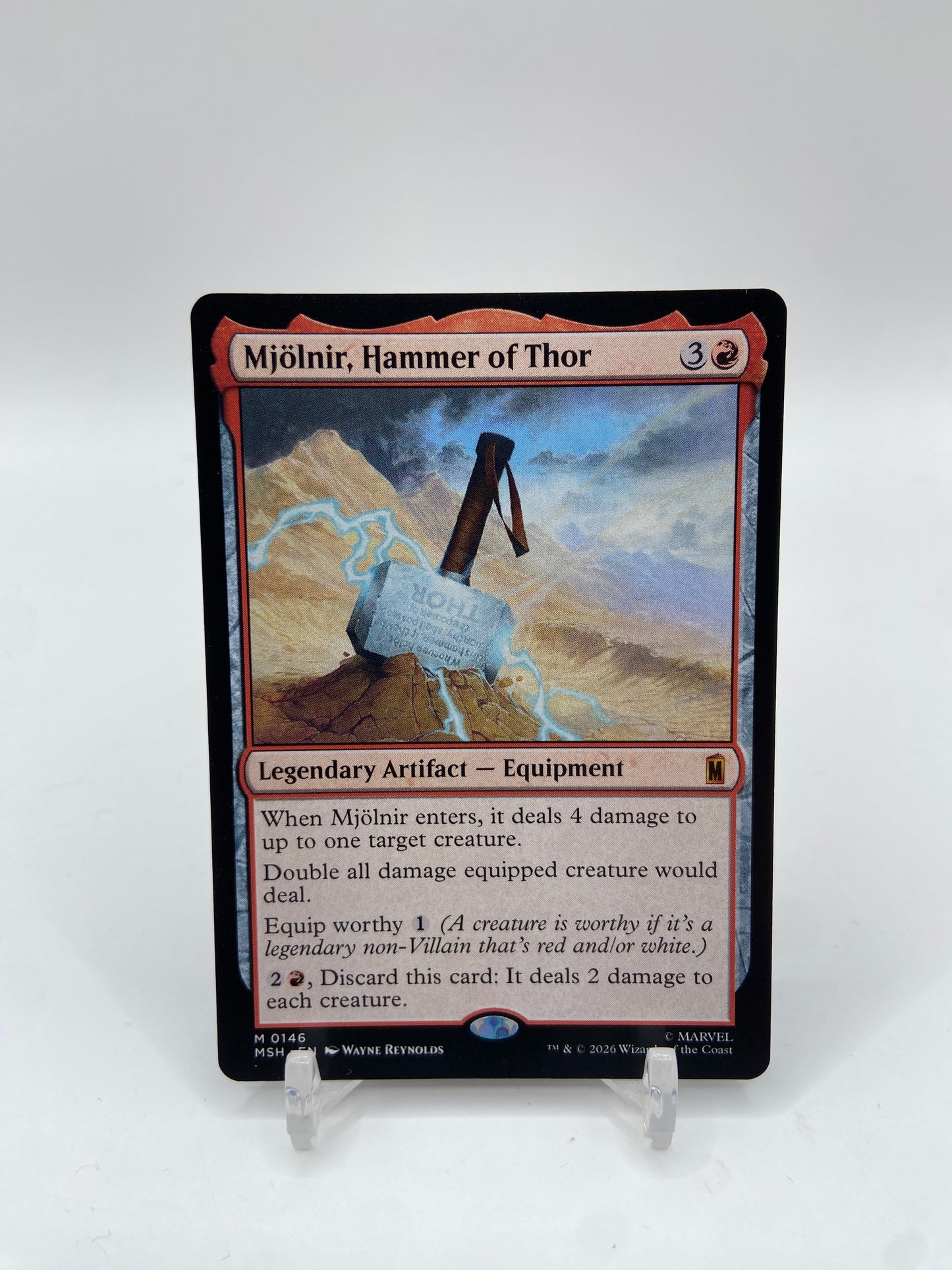 Mjolnir, Hammer of Thor Marvel Super Heroes M 146