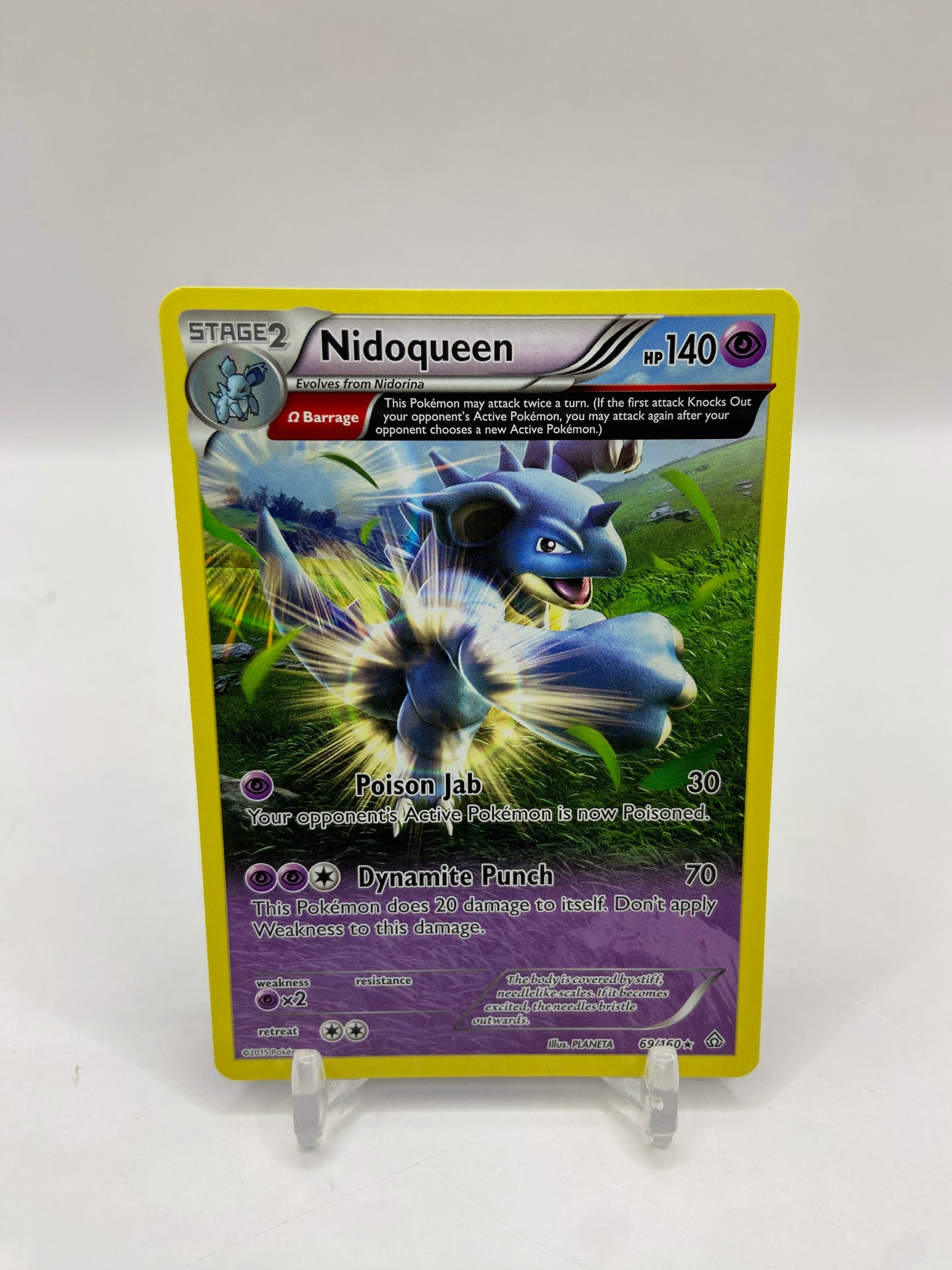 Nidoqueen 3/4 Art Primal Clash 69/160