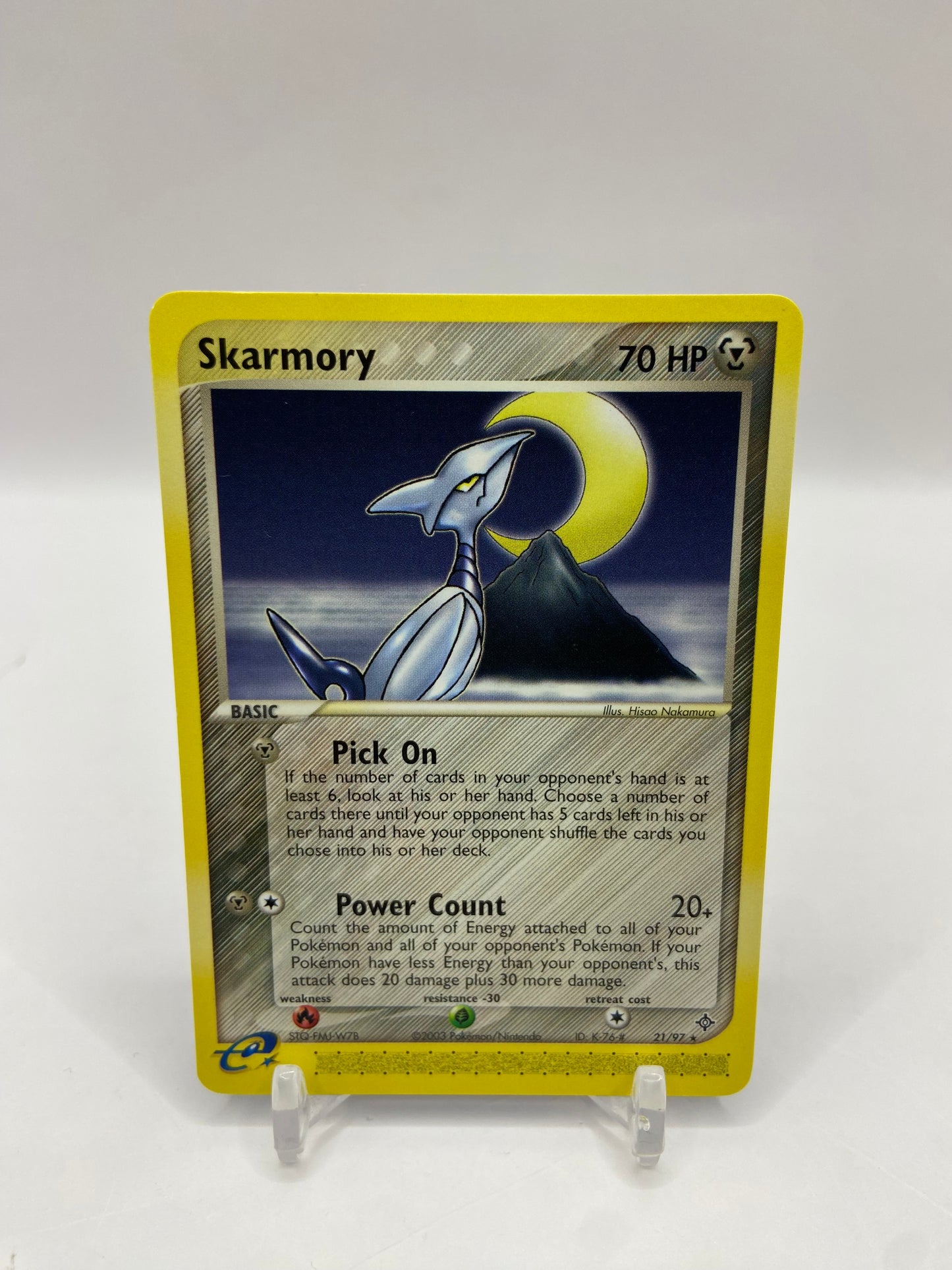 Skarmory Rare EX Dragon E Reader 21/97