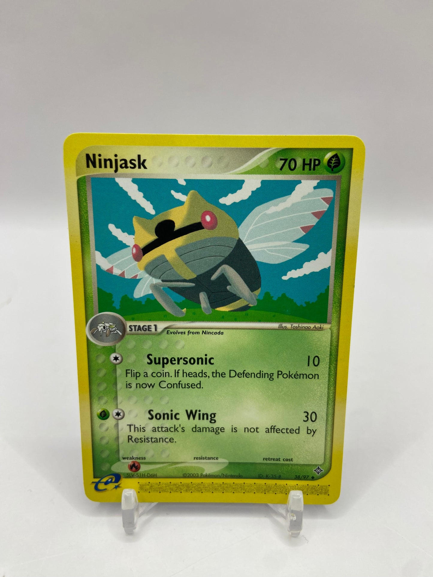 Ninjask EX Dragon E Reader 38/97