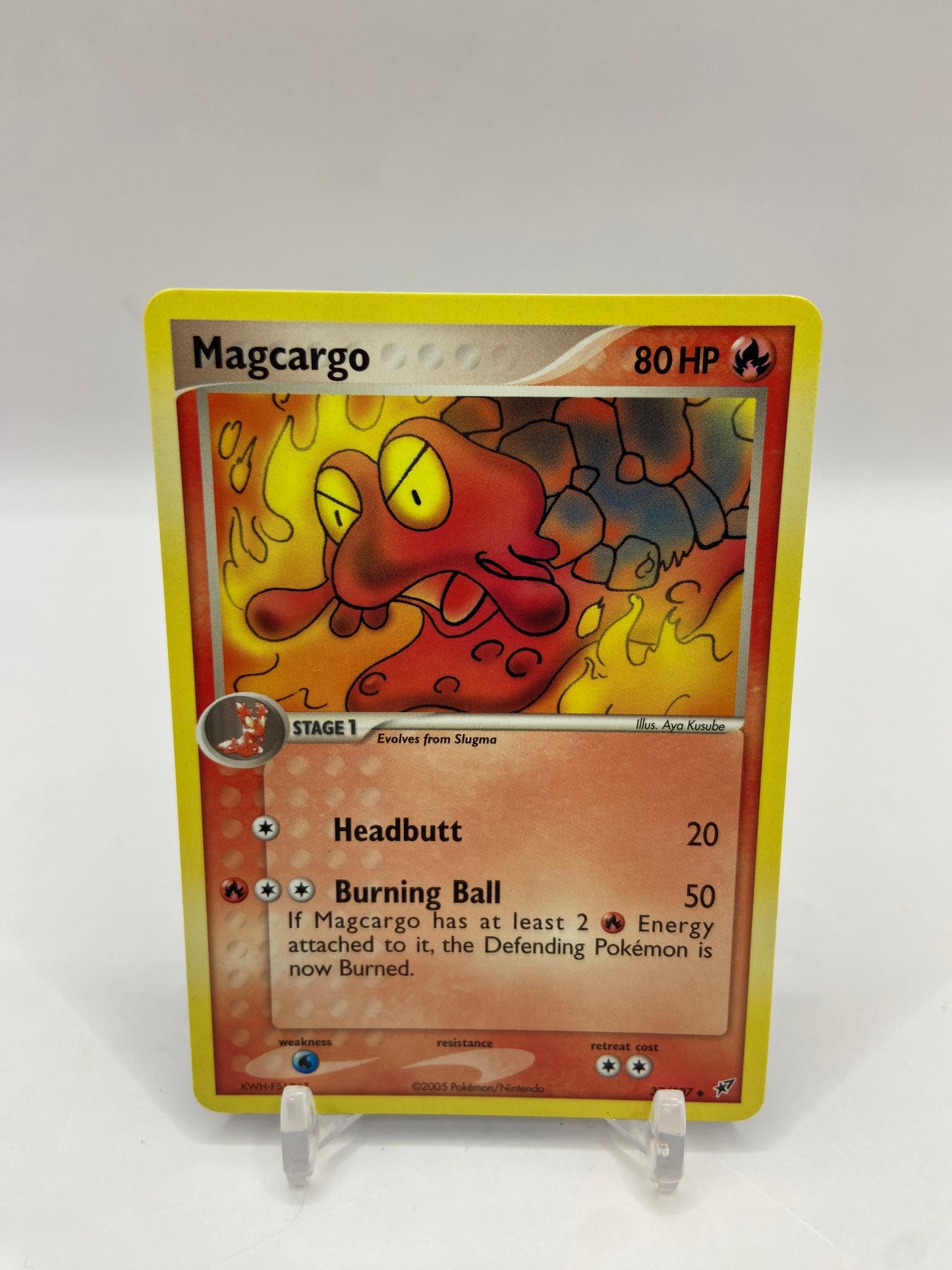 Magcargo Ex Deoxys 37/107